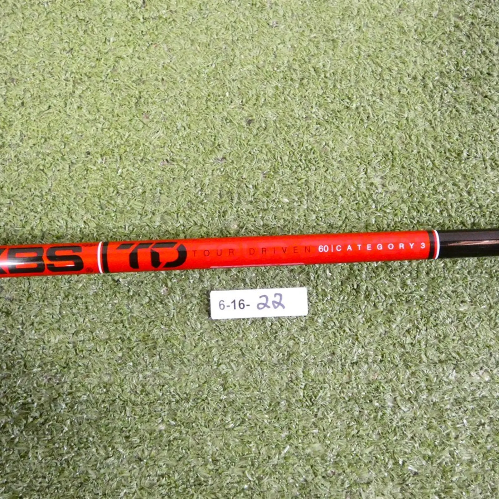 TaylorMade KBS Tour TD 60 Category 3 Stiff 3 Wood Shaft w/Tip Mint