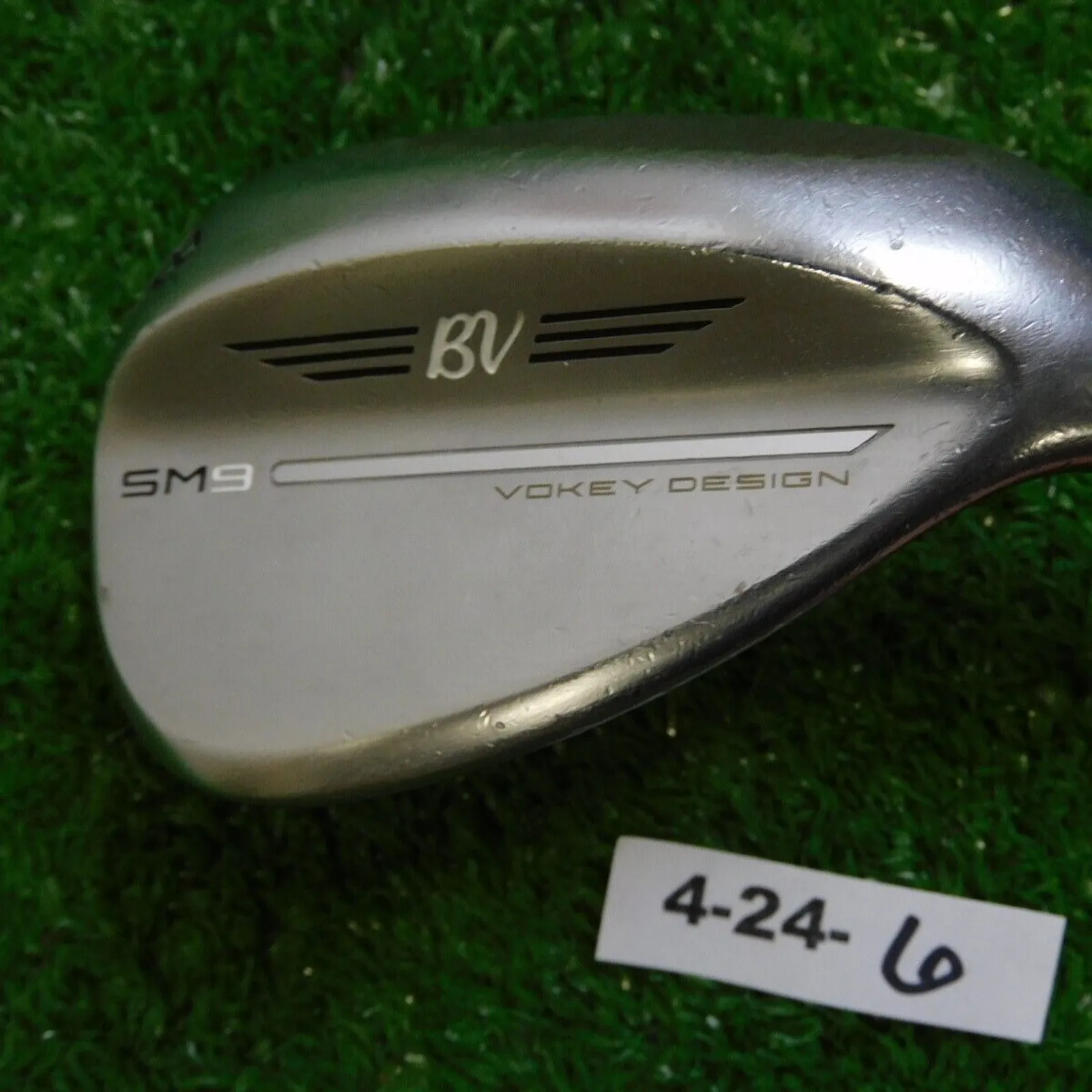 Titleist Vokey SM9 Tour Chrome 58* 12* Lob Wedge D Grind Dynamic