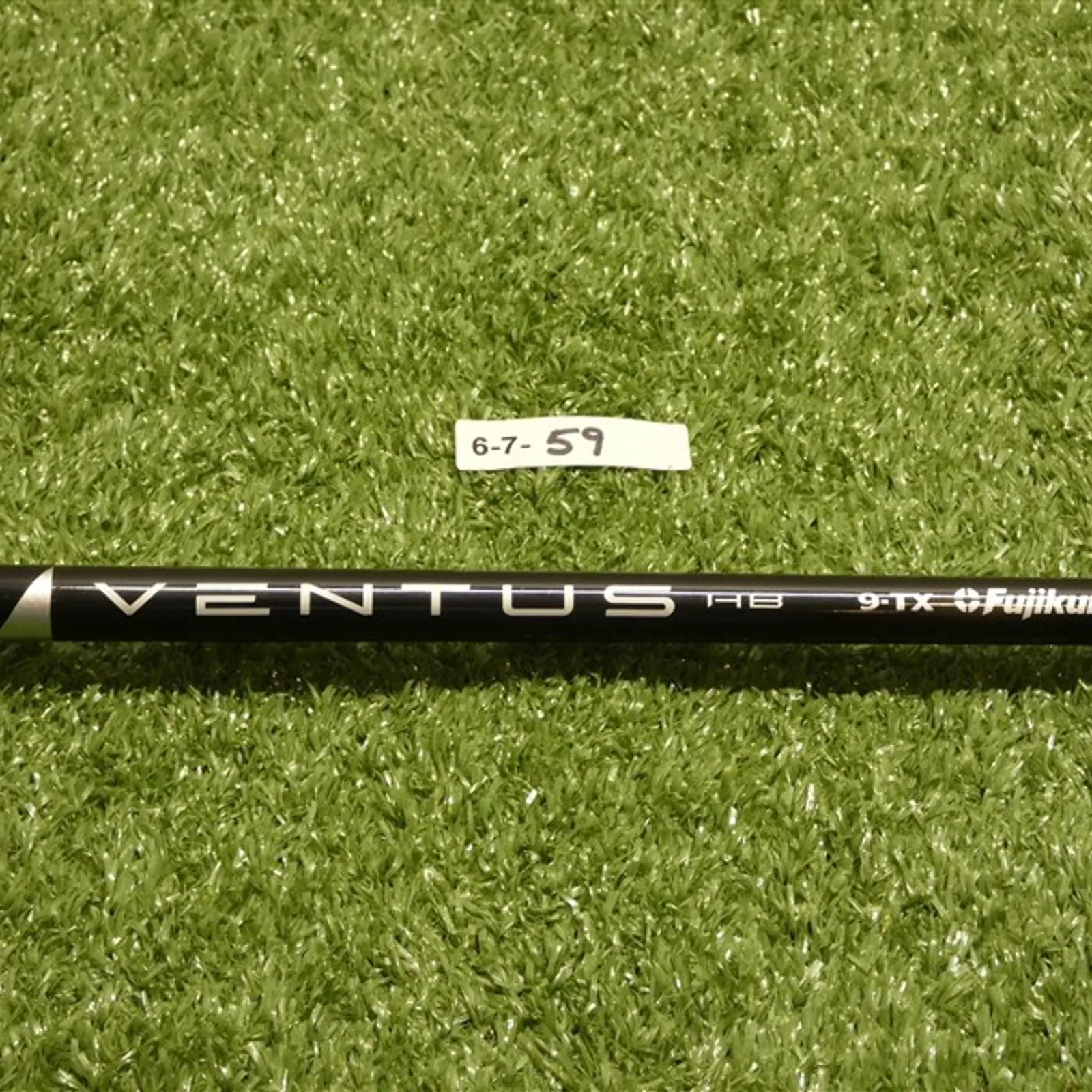TaylorMade Ventus HB Black VeloCore 9-TX Tour X-Stiff Hybrid Shaft