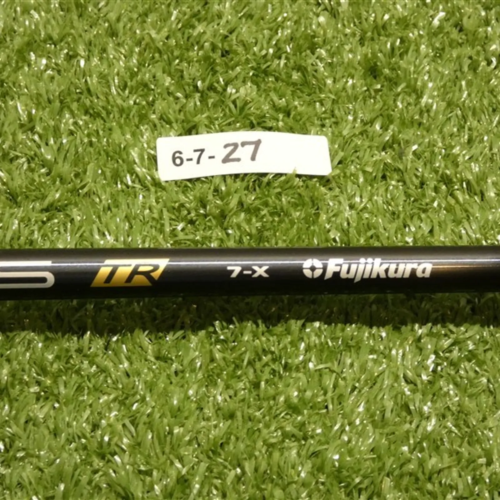 TaylorMade Ventus TR Black VeloCore 7-X Extra Stiff Driver Shaft w