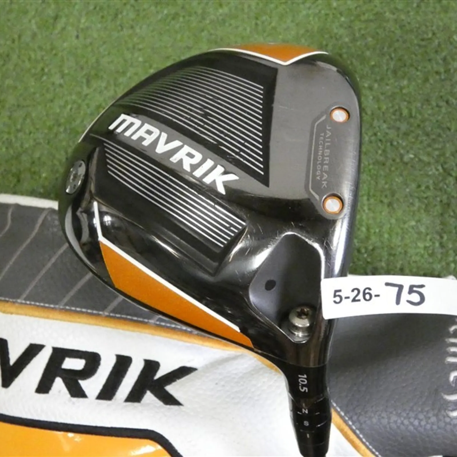 Callaway Mavrik 10.5* Driver HZRDUS Smoke iM10 60g 6.0 Stiff with