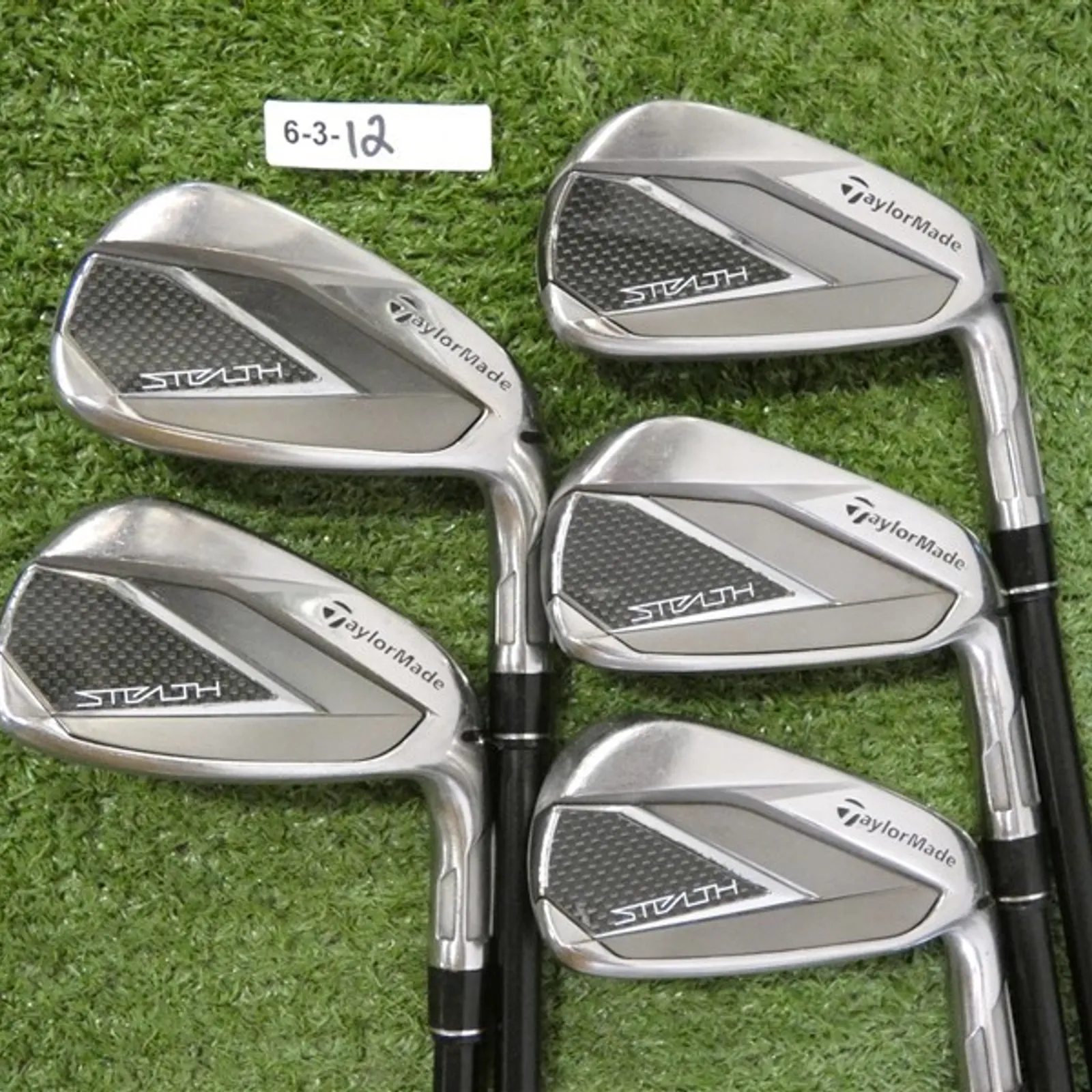 TaylorMade Stealth Irons 5-9 (No P Wedge) KBS Max 75 R+ Regular