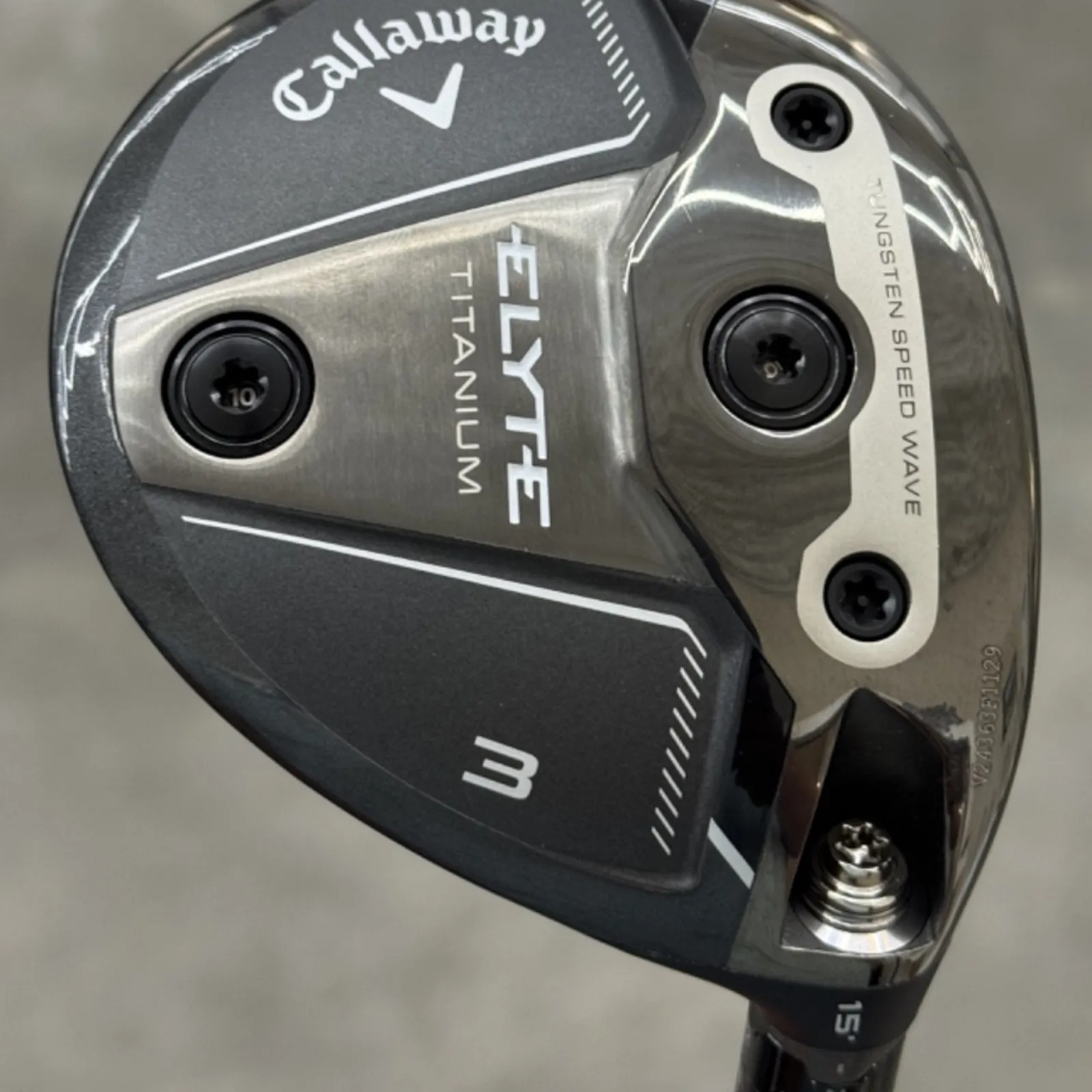 Mint Callaway Titanium Elyte 3 Wood with Diamana TB 80 Stiff
