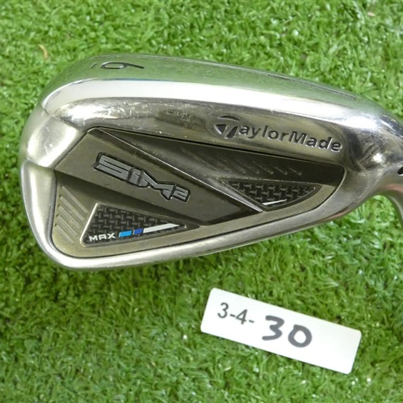 TaylorMade SIM2 Max 6 Iron KBS Max MT 85 Regular Steel Excellent