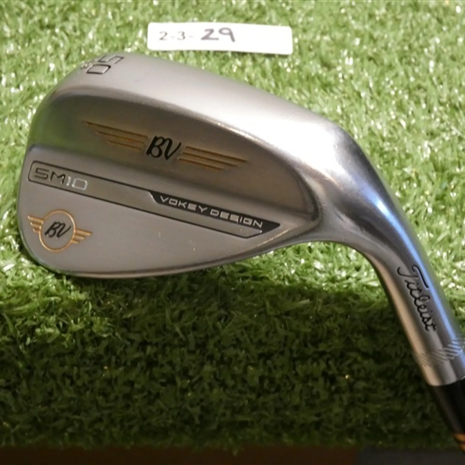 Titleist Vokey SM10 WedgeWorks 50* 08* Gap Wedge F Grind DG Steel Mint