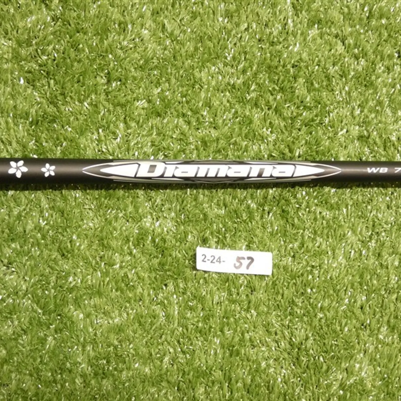 TaylorMade Diamana WB 73 X Extra Stiff 3 Wood Shaft TM Sample 42.5