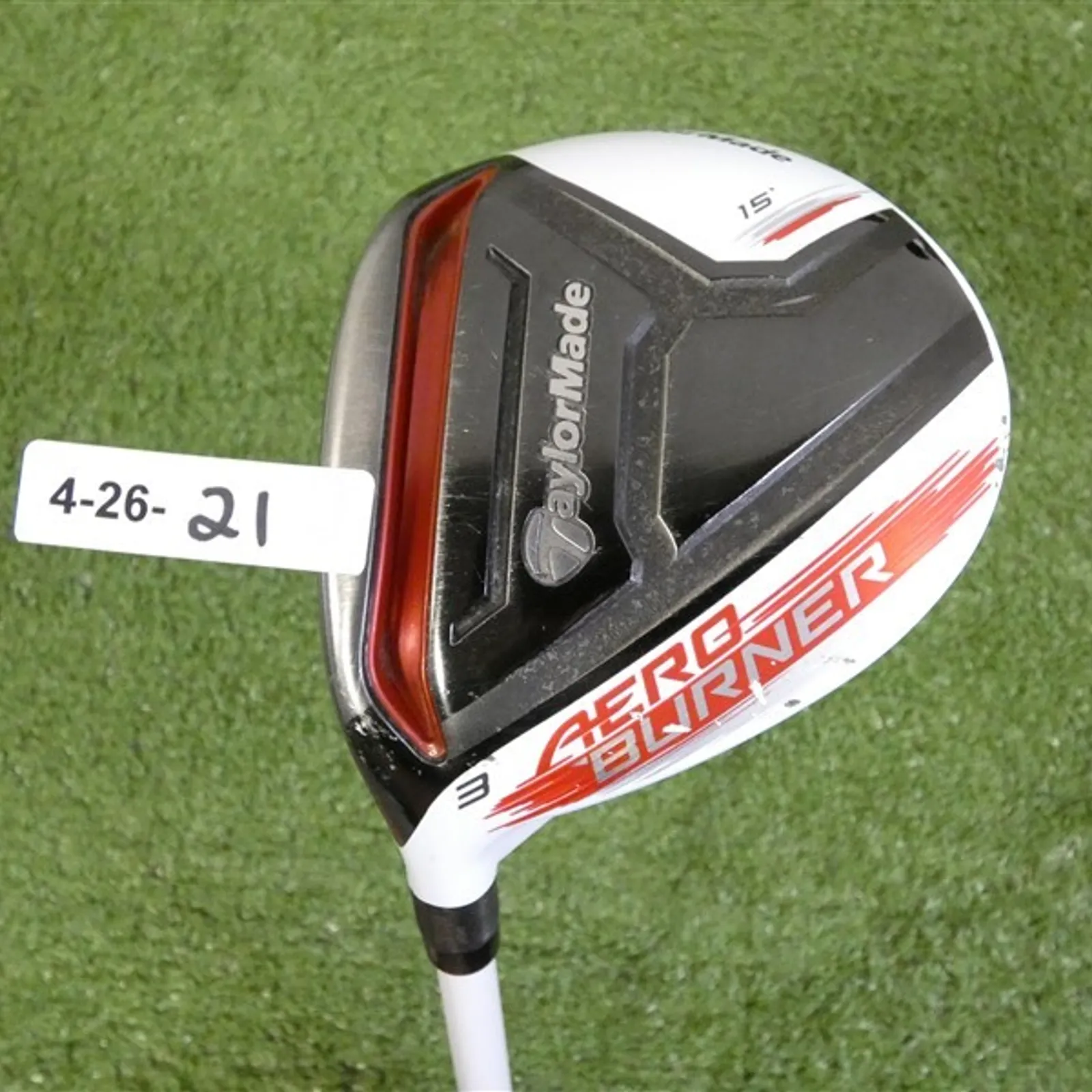 TaylorMade AeroBurner 15* 3 Left Hand Wood RUL-Z 60 Regular Graphite