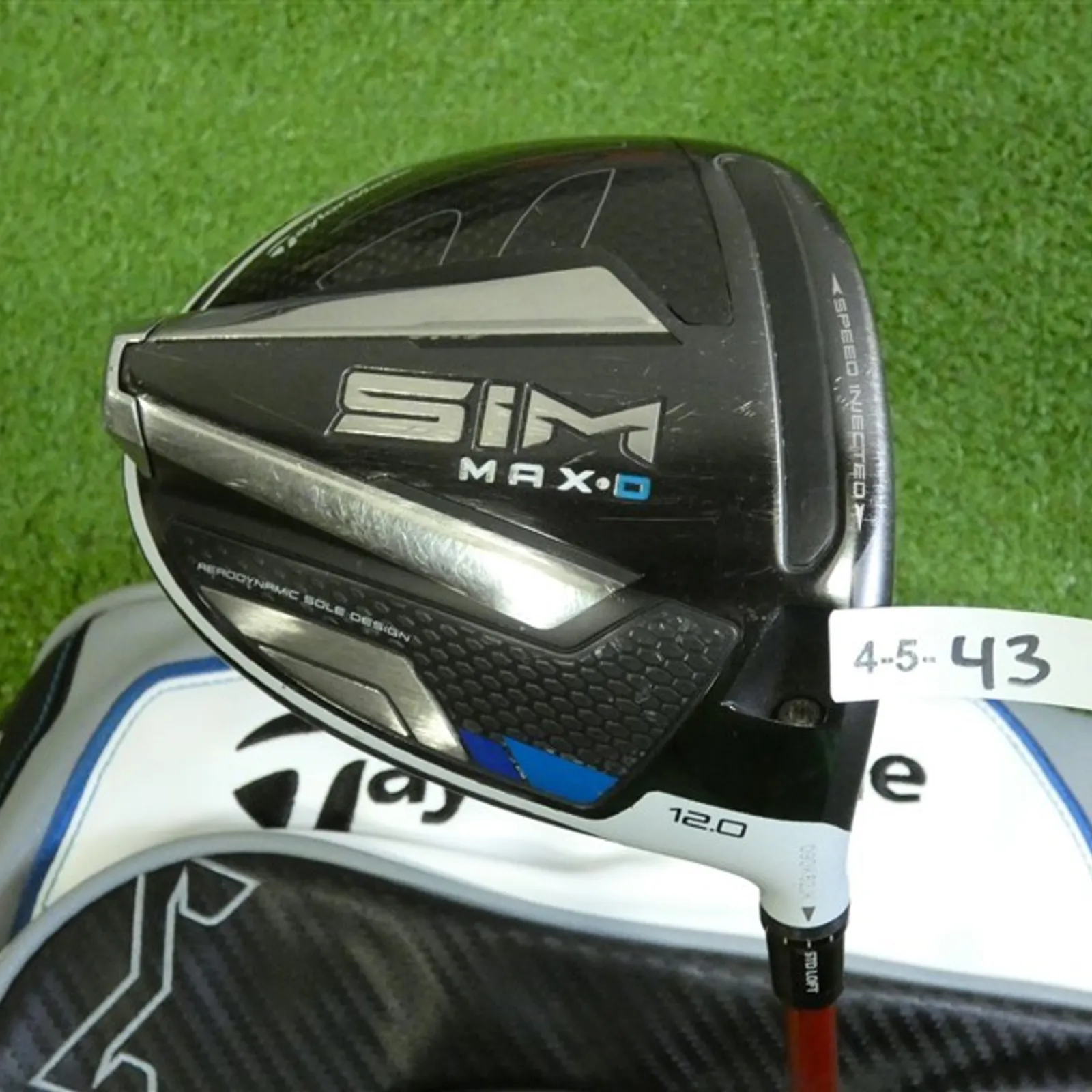 TaylorMade SIM Max D 12.0* Driver Ventus Red 5 A Senior