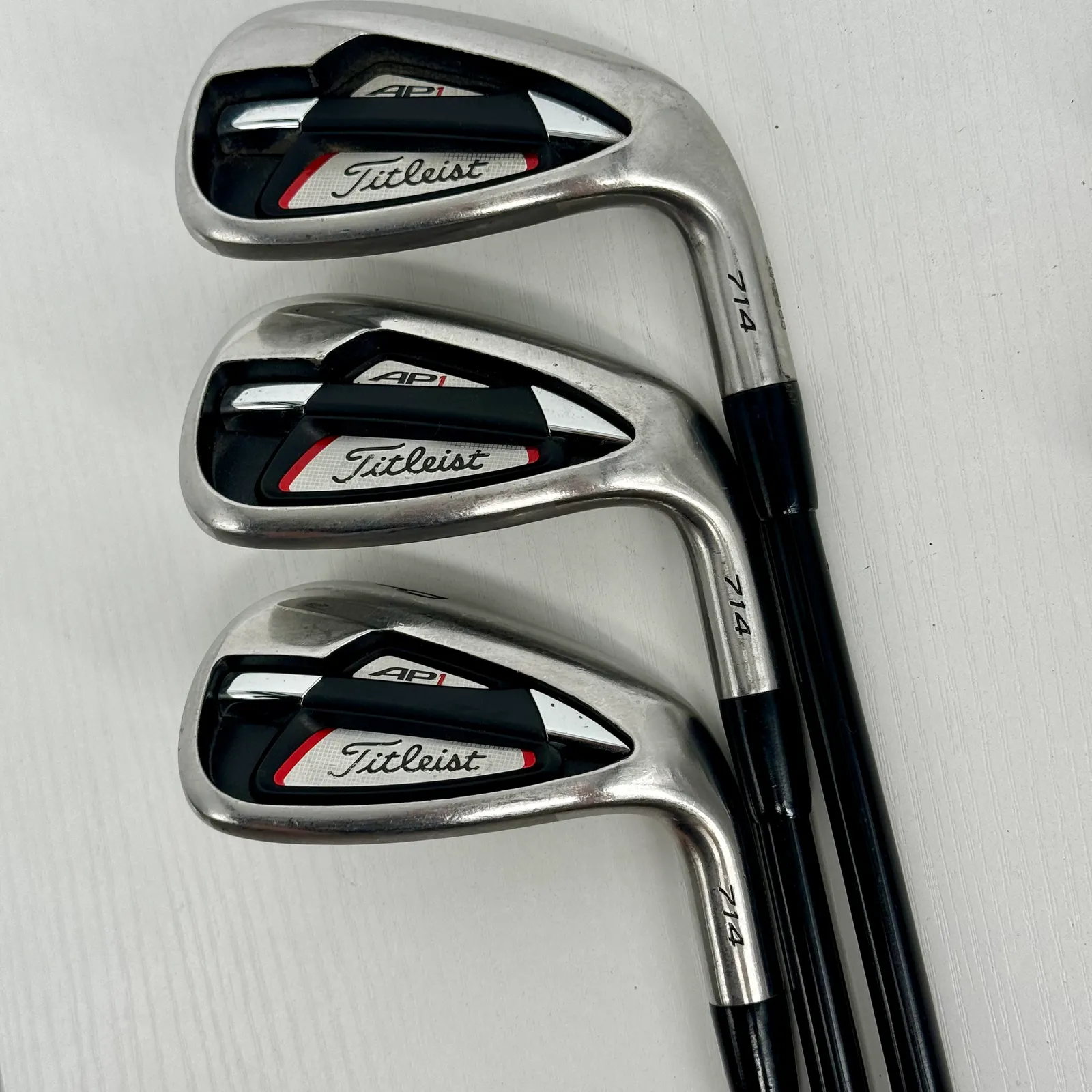 Titleist 714 AP1 6-PW Iron Set - Kuro Kage 65g S Flex - GP Tour