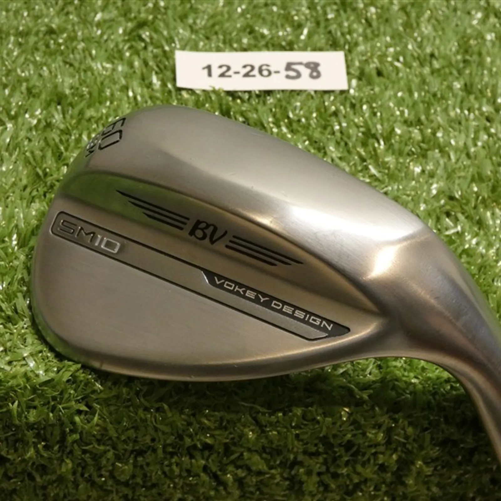 Titleist Vokey SM10 Tour Chrome 60* 08* Lob Wedge M Grind DG Steel