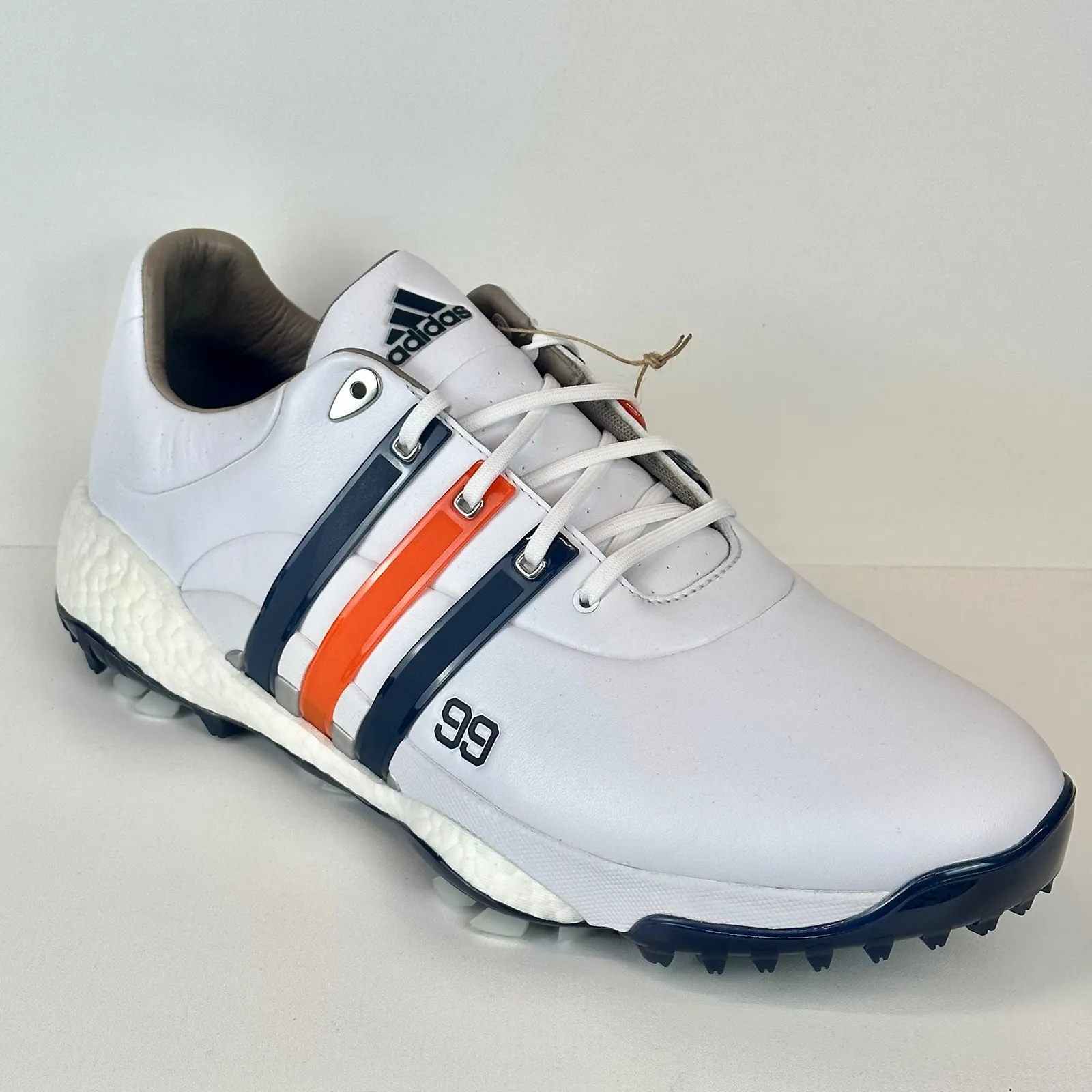 Adidas Tour360 DJ x Wayne Gretzky 99 Edition 2022 Golf Shoes WHT BLU ORG Size 13