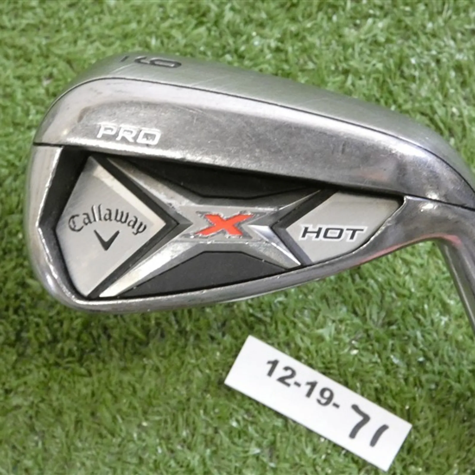 Callaway X Hot Pro 9 Iron Rifle Project X PXi 6.0 Stiff Steel