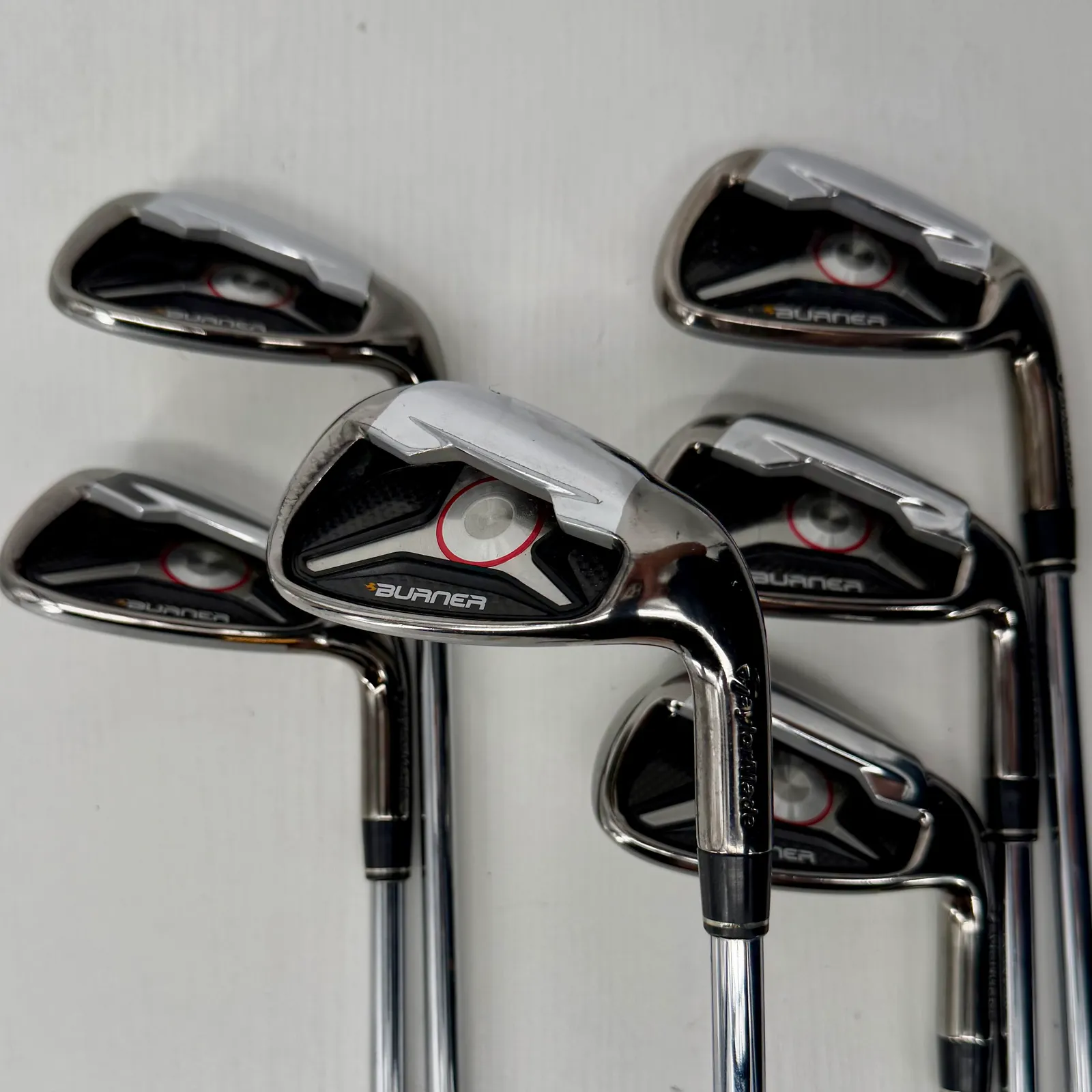 TaylorMade Burner Iron Set #6 - PW, AW - Stock Shaft 85g R flex 