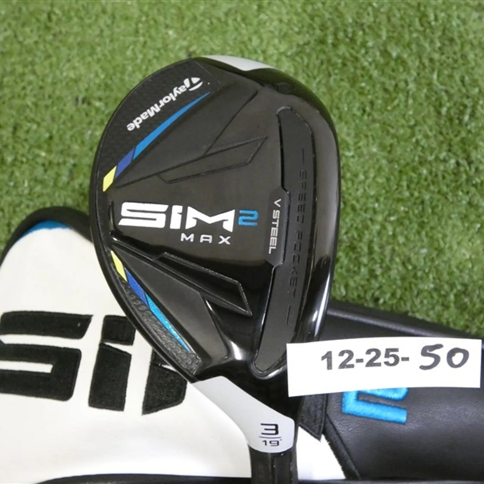 TaylorMade SIM2 Max 19* 3 Hybrid Rescue Ventus Blue 7 Stiff