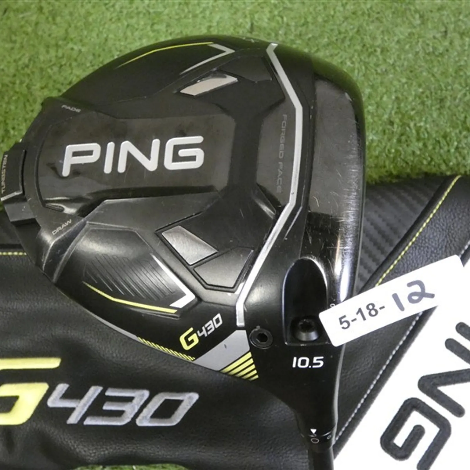 PING G430 Max 10.5* Driver Alta CB 55 Stiff Graphite with Headcover