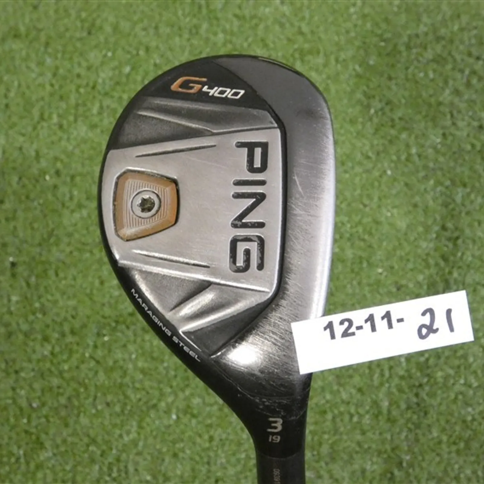 PING G400 19* 3 Hybrid Rescue Alta CB 70 Stiff Graphite 40