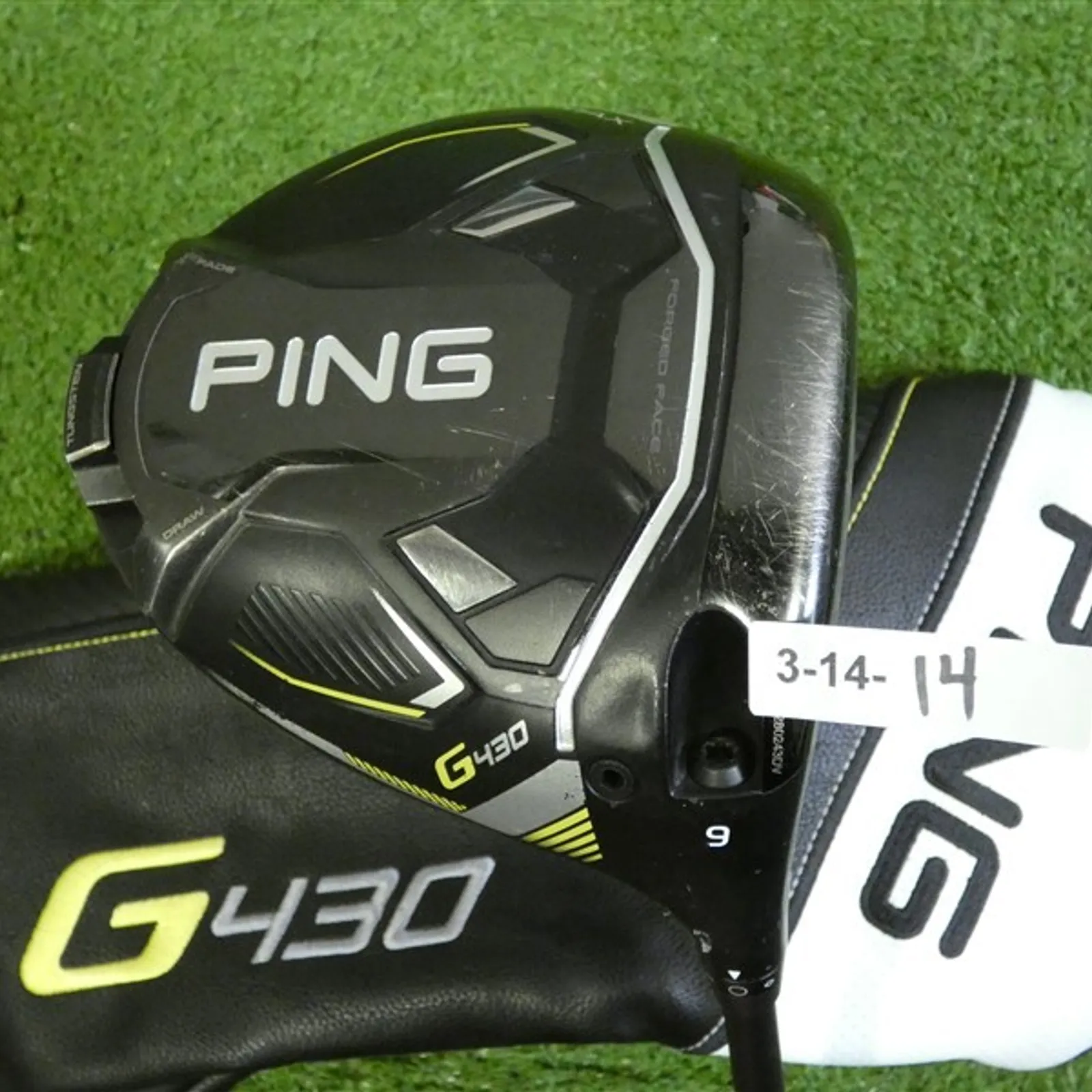 PING G430 Max 9* Driver Rogue 130 MSI 60 Stiff Graphite with Headcover