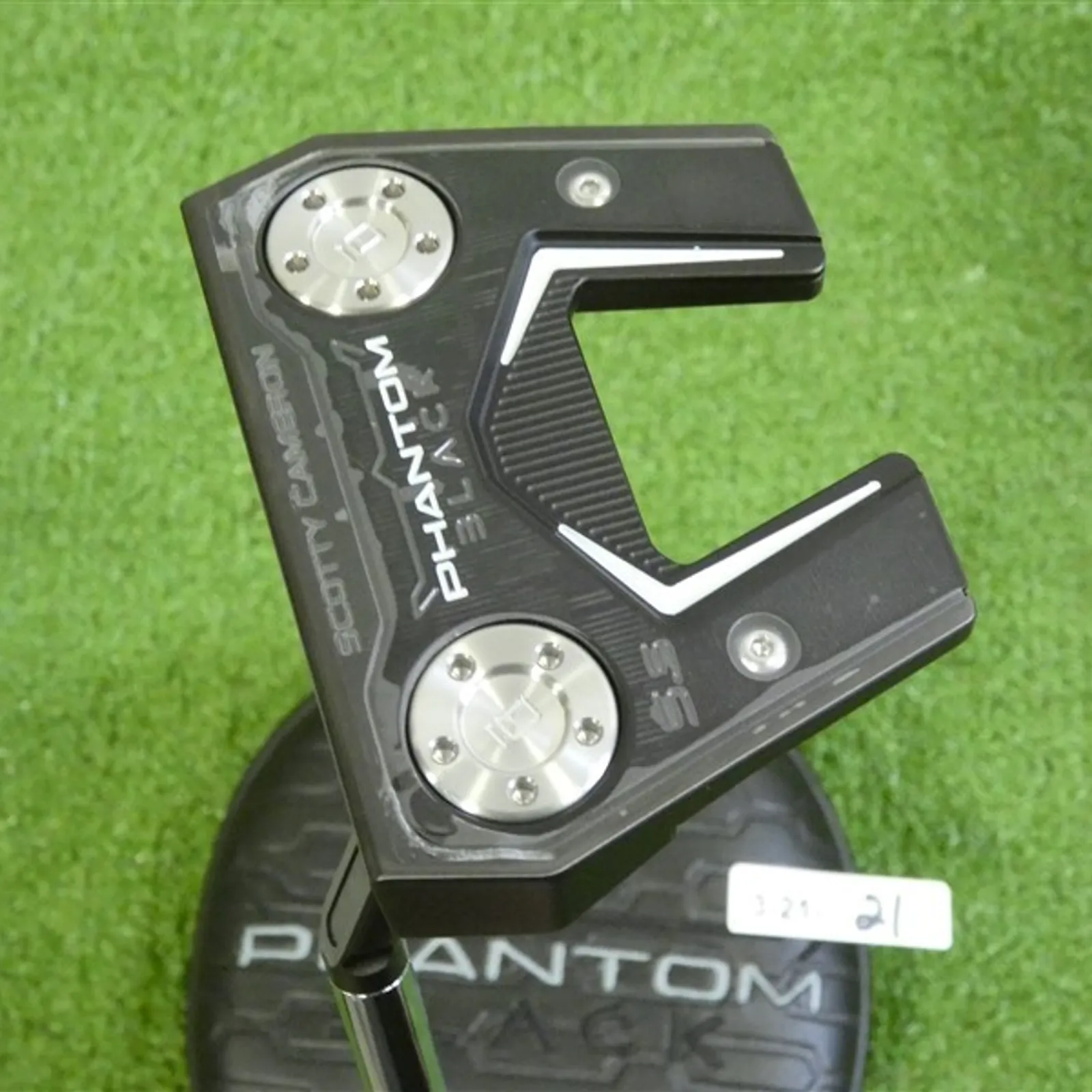 Putter Scotty Cameron 2025 Phantom Black Limited 5.5 – 35 Pouces, Maillet Noir, Droitier (Neuf)