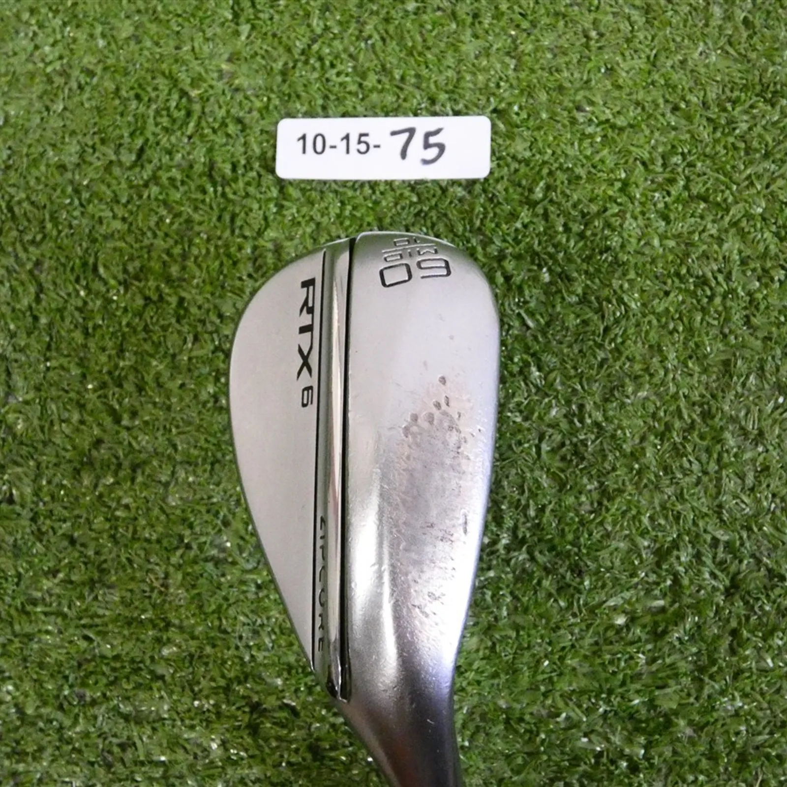 Cleveland RTX 6 ZipCore Tour Satin 60* 10* Lob Wedge Mid Dynamic