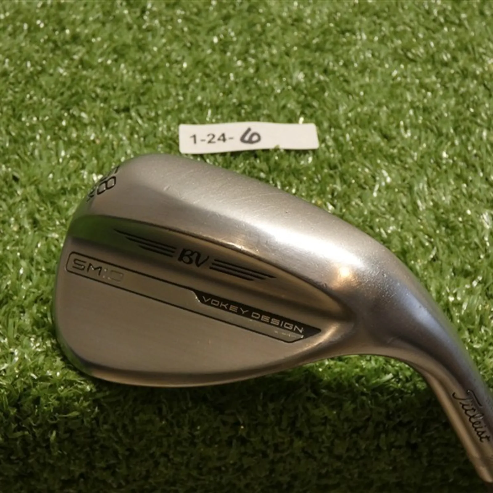 Titleist Vokey SM10 Tour Chrome 58* 08* Lob Wedge M Grind Dynamic