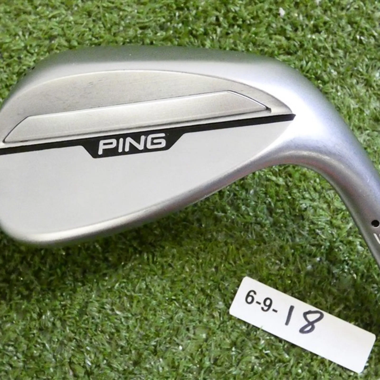 PING S159 58° B・8 レフティ Ping S159 Chrome 58* 8* Lob Wedge B Grind Z-Z115 Steel Black Dot