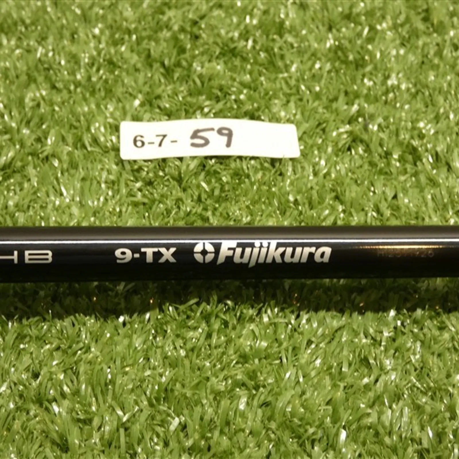 バラ TaylorMade Ventus HB Black VeloCore 9-TX Tour X-Stiff Hybrid Shaft