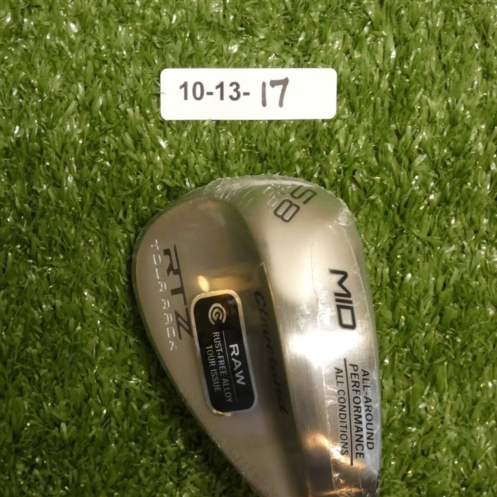 Cleveland RTZ Tour Rack Raw 58* 10* Lob Wedge Mid Dynamic Gold