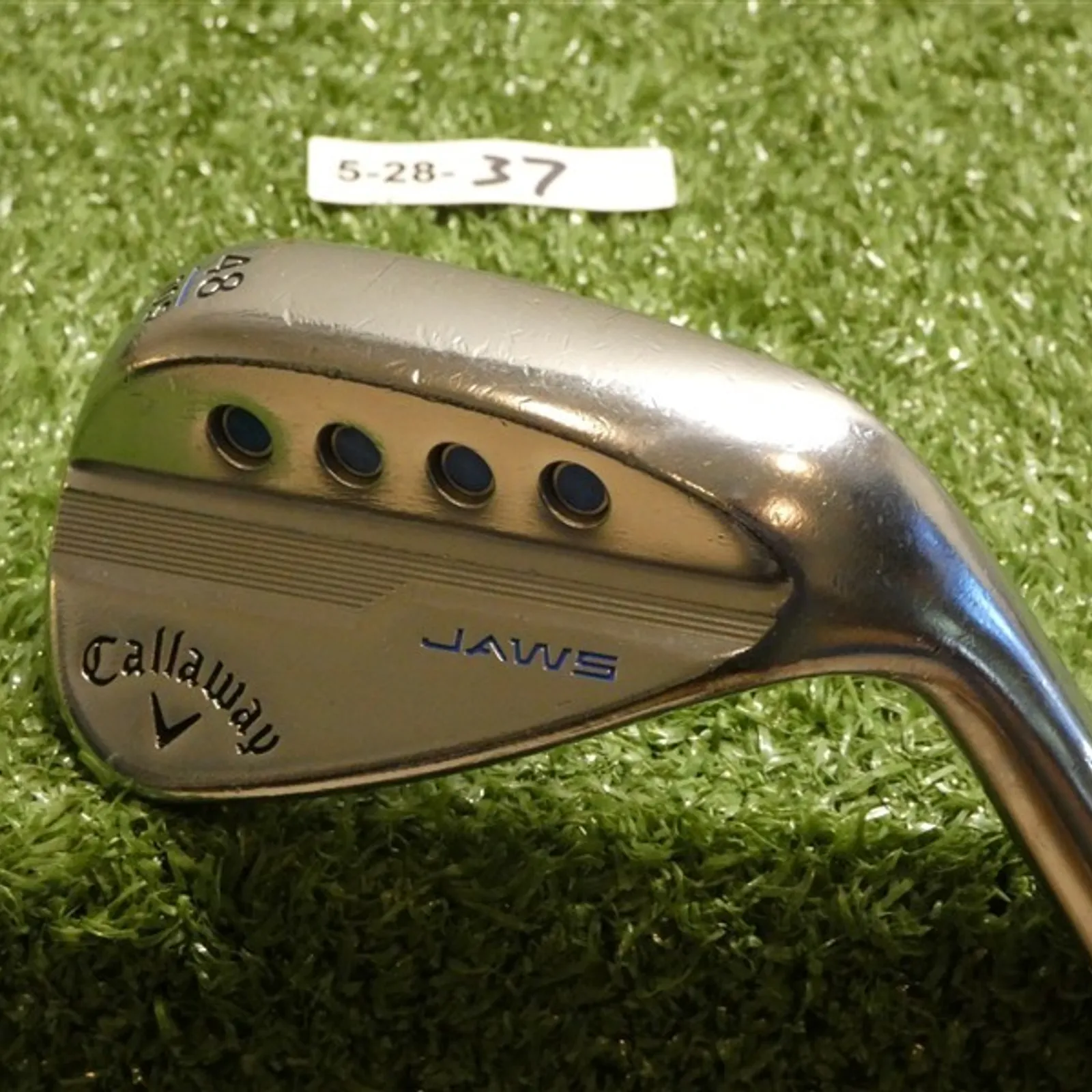 Callaway MD5 Jaws 48* 10* Pitching Wedge S Grind KBS Steel Green 1