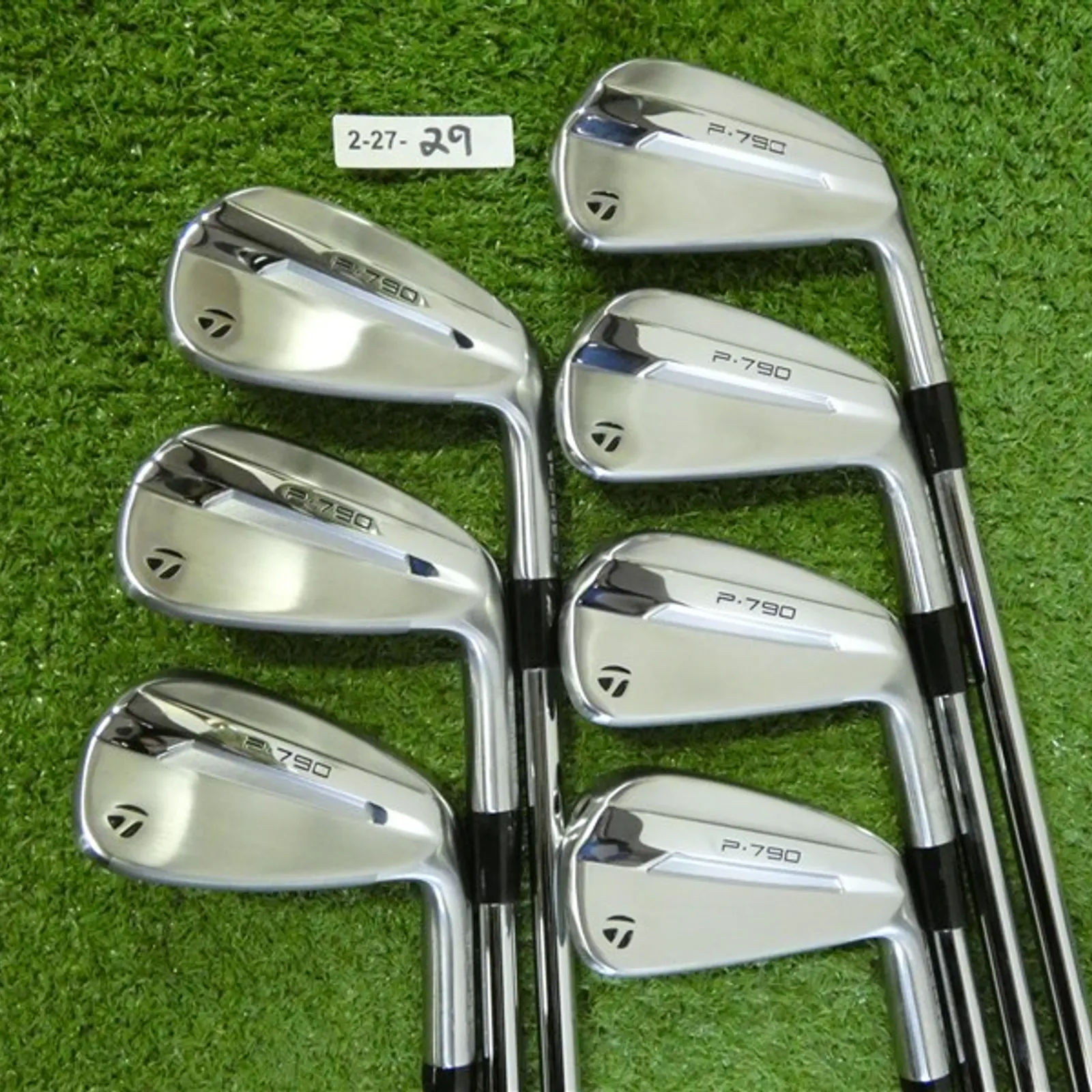 TaylorMade 2025 P790 Irons 4-P KBS Tour V 130 X Extra Stiff Steel