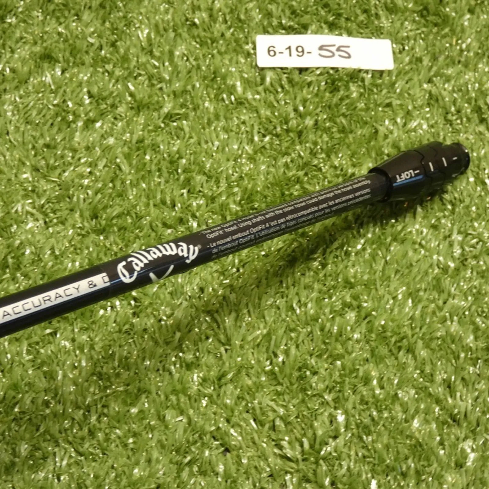Callaway Graphite Design Tour AD FI-6 S Stiff 7 Wood Shaft w/Tip