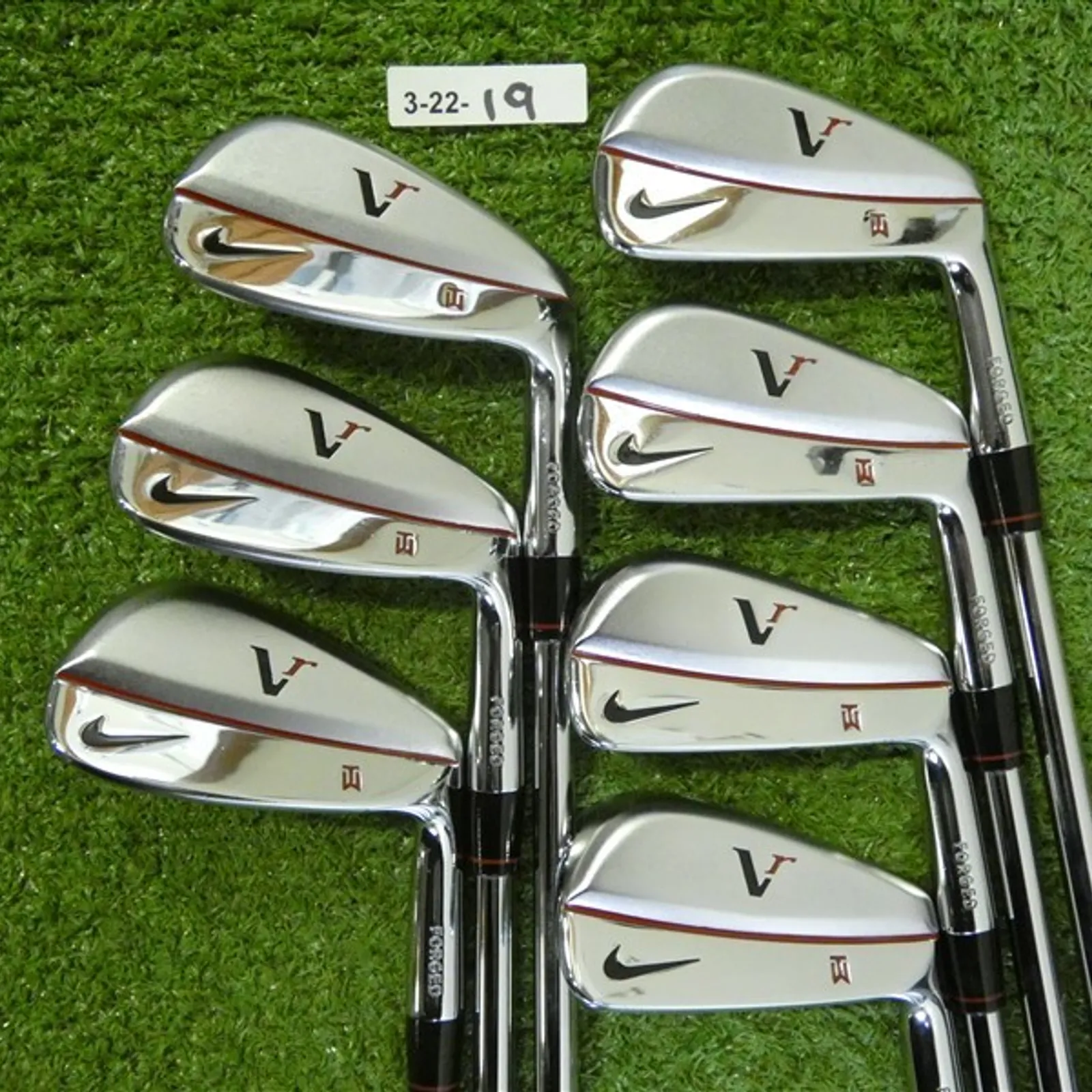 Nike VR Forged TW Blade Irons 4-P Dynamic Gold S300 Stiff Steel
