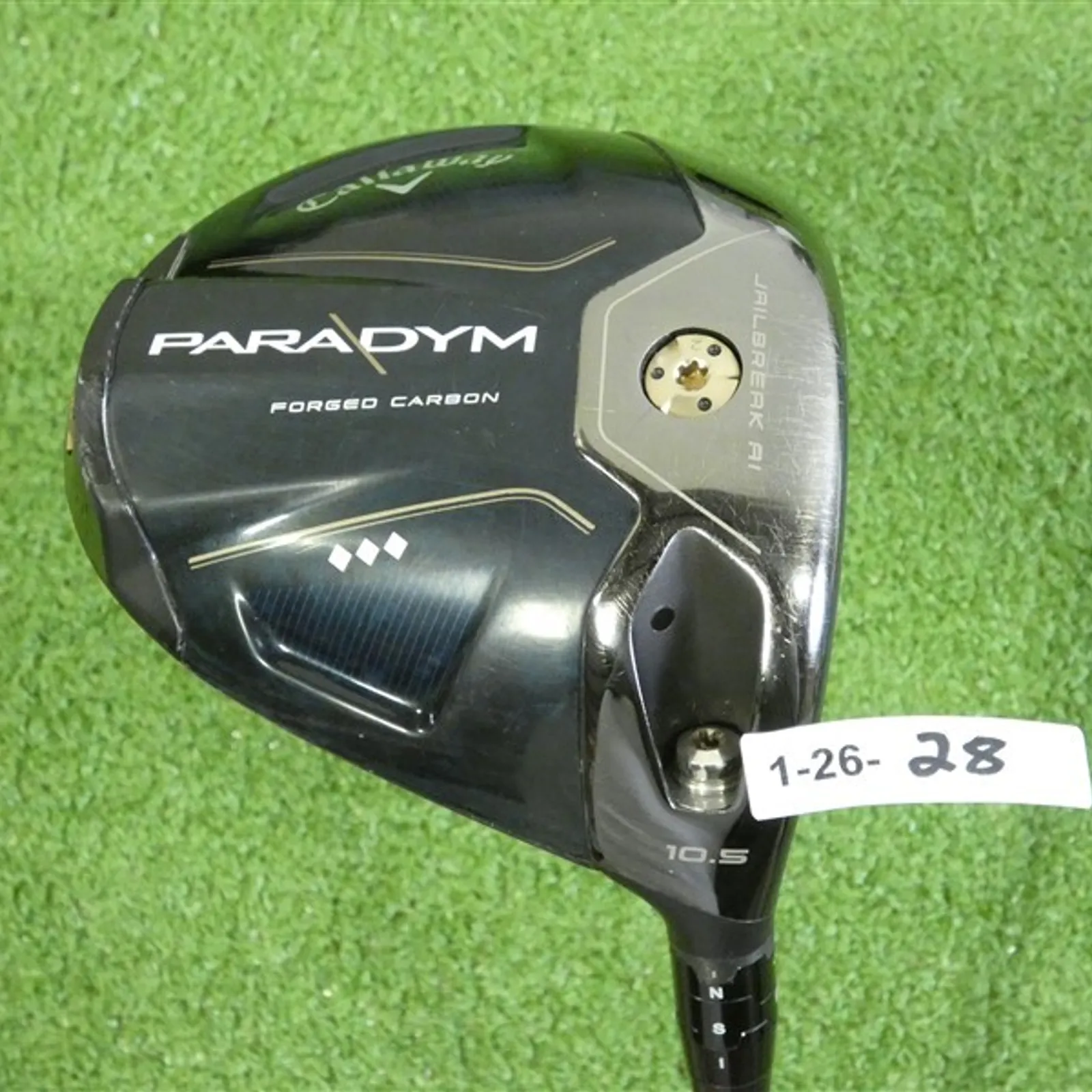 Callaway Paradym Triple Diamond 10.5* Driver Denali 50g 6.0 Stiff
