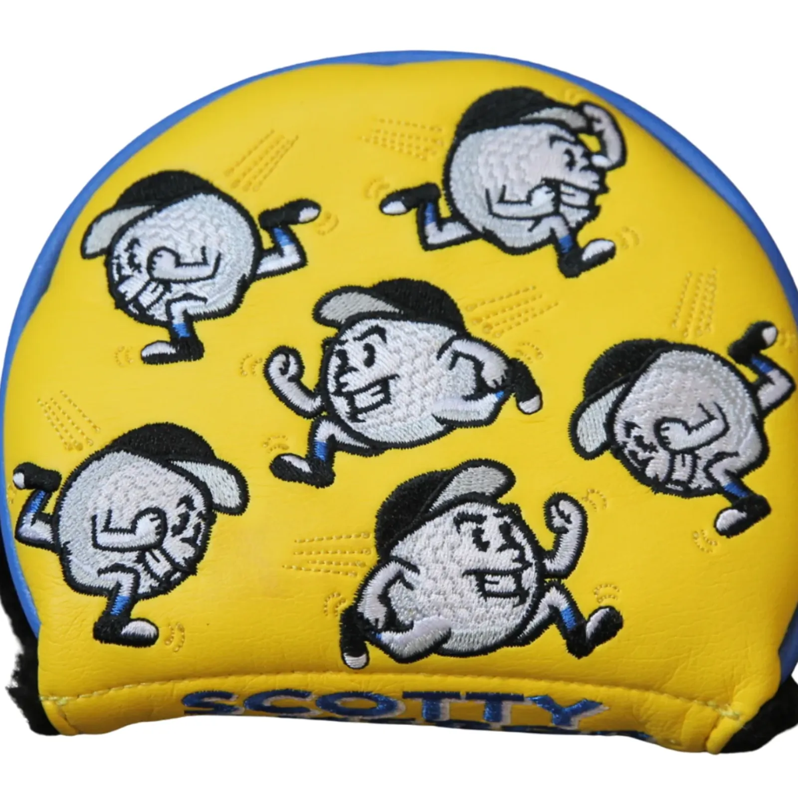 NEW SCOTTY CAMERON CIRCLE T YELLOW BALLER BOY MID ROUND HEADCOVER