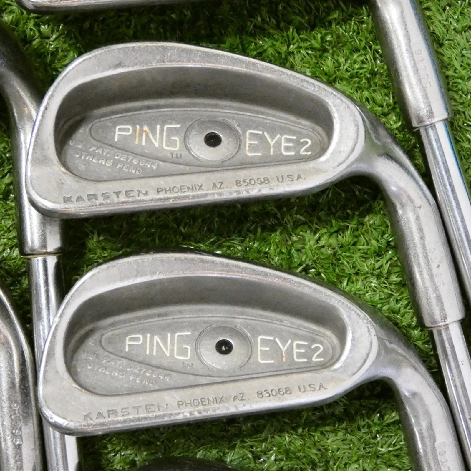 Ping Eye 2 Irons 5-W & S ZZ Lite Stiff Steel Black Dot