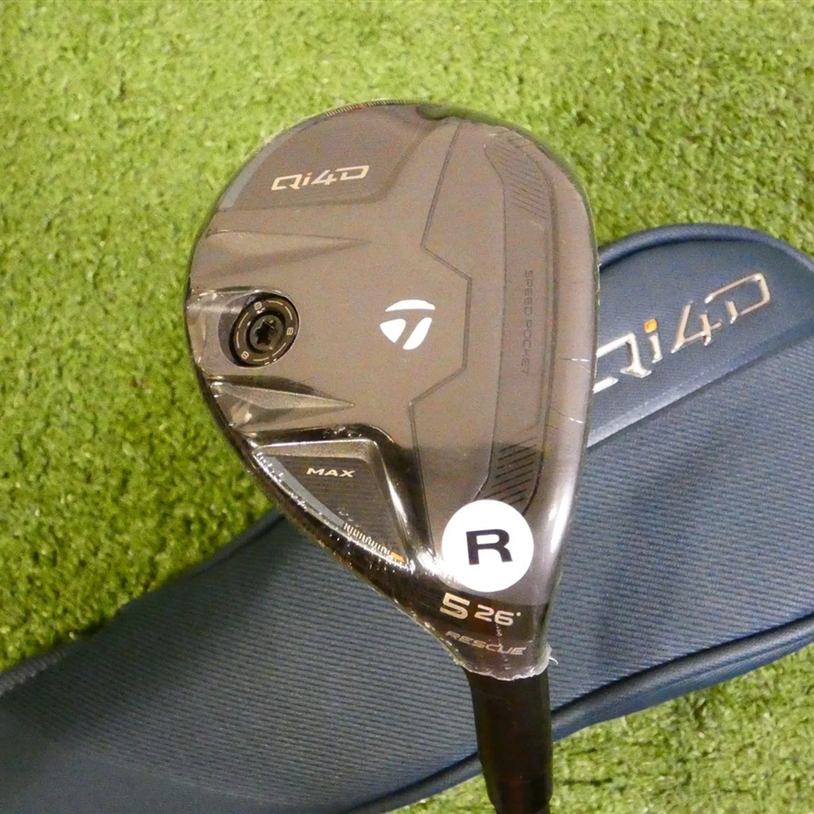 TaylorMade 2026 Qi4D Max 26* 5 Hybrid Rescue REAX 50 Regular