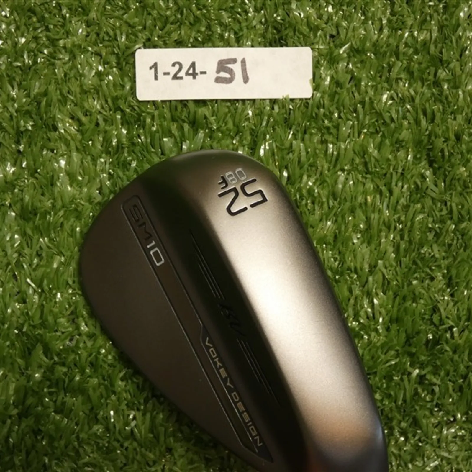 Titleist Vokey SM10 Nickel 52* 08* Gap Wedge F Grind Dynamic Gold