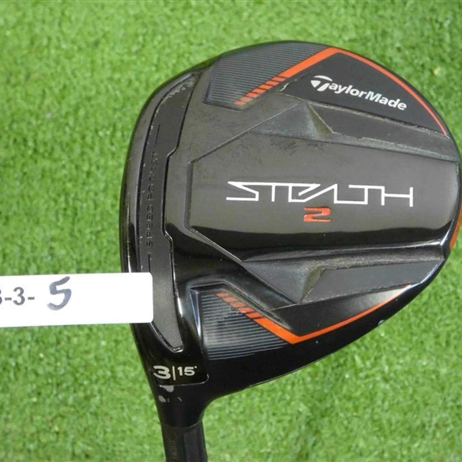 TaylorMade Stealth 2 15* Left Hand 3 Wood Tensei AV 75 X Extra