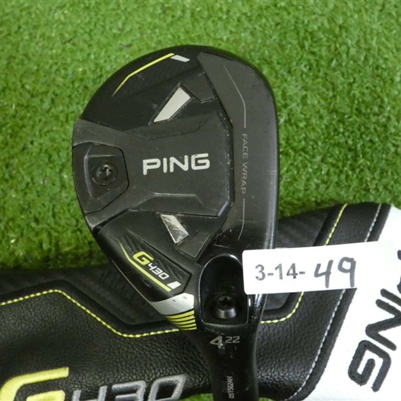 PING G430 22* 4 Hybrid Rescue HZRDUS Smoke RDX 70g 5.5 Regular Graphite ...