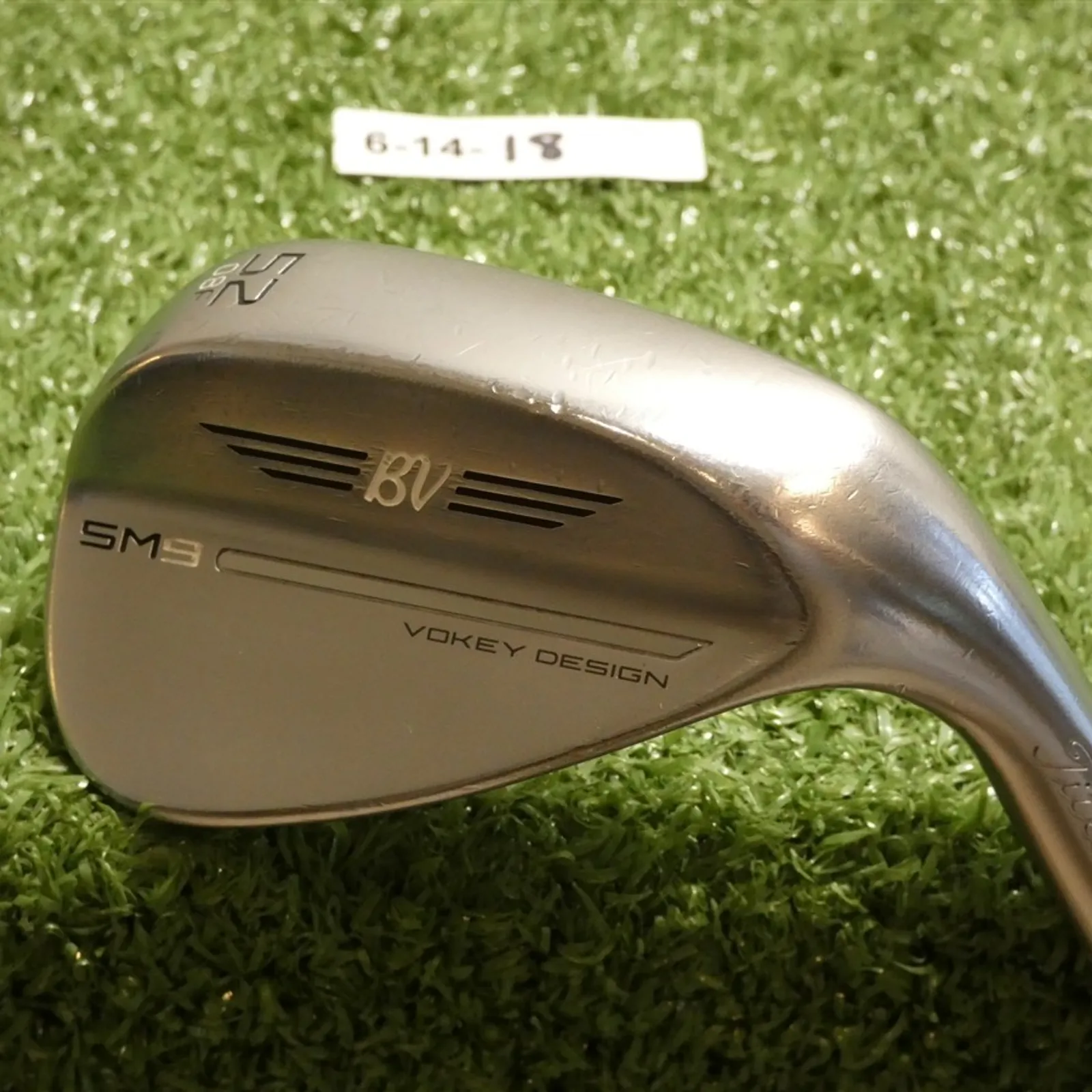 Titleist Vokey SM9 Tour Chrome 52* 08* Gap Wedge F Grind Dynamic