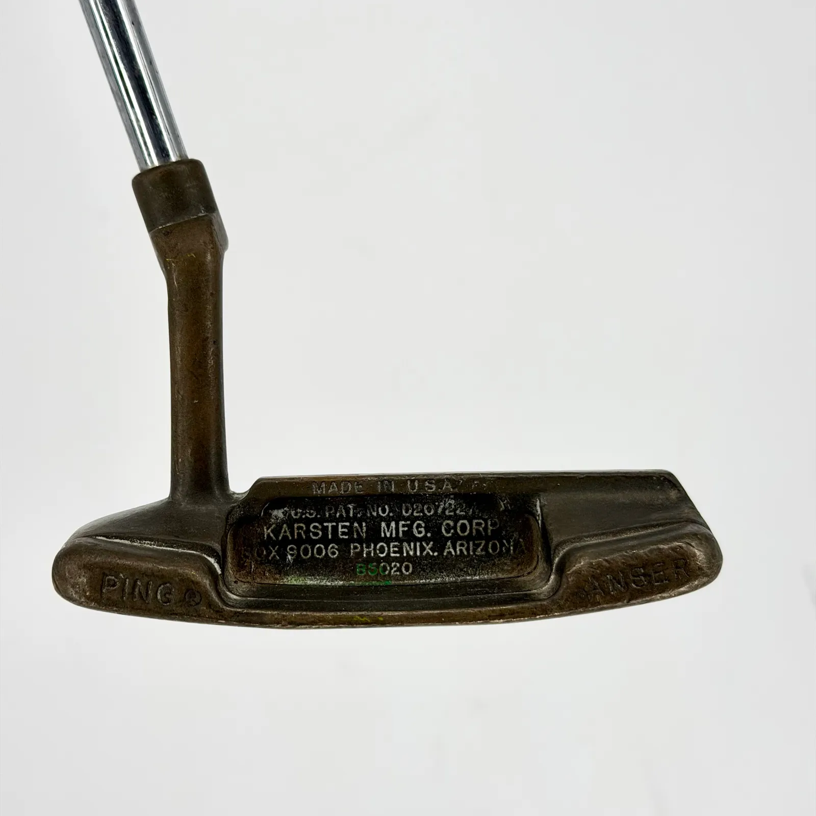 A Karsten Co. Ping Anser 'Gary Player' putter circa late 1960s