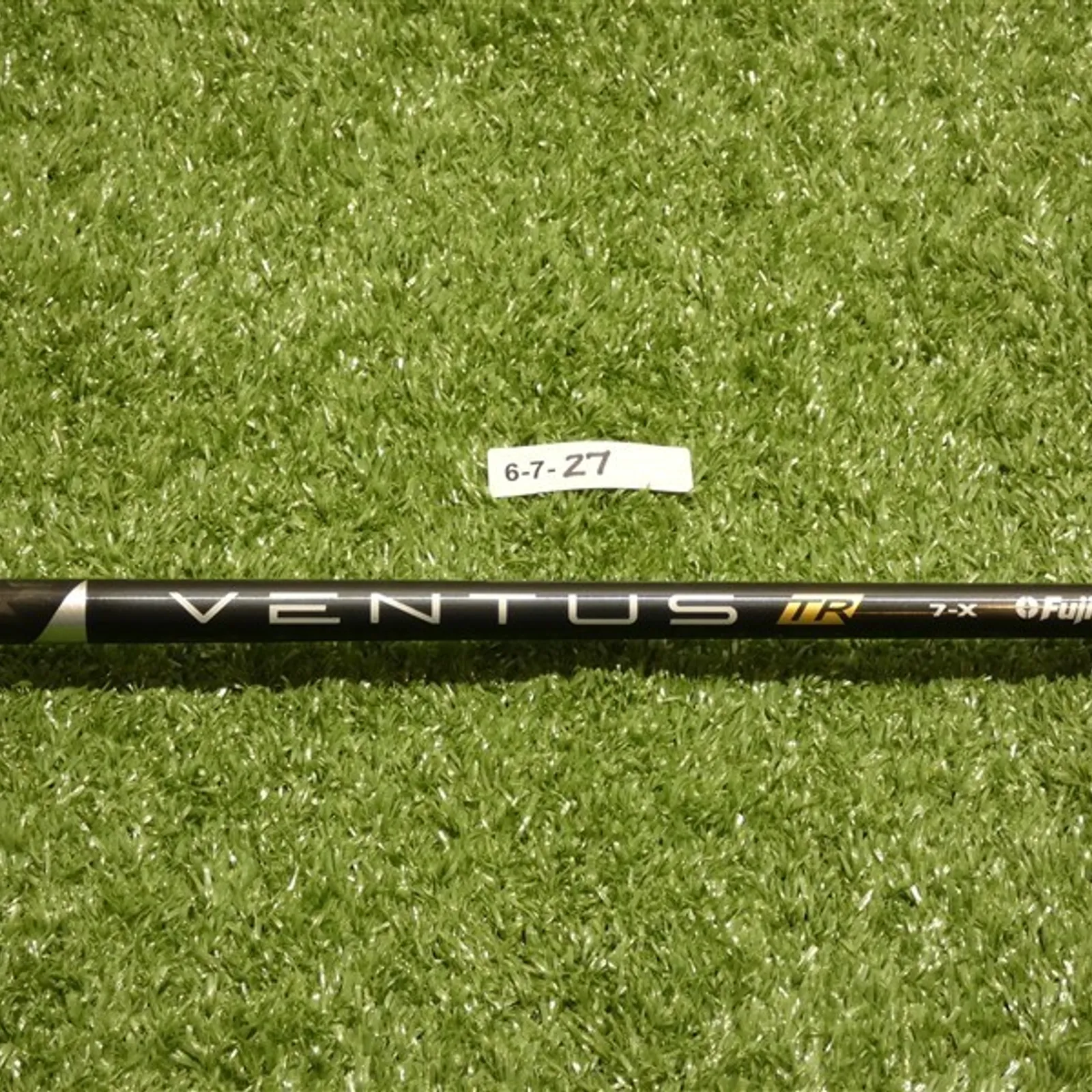 TaylorMade Ventus TR Black VeloCore 7-X Extra Stiff Driver Shaft w 