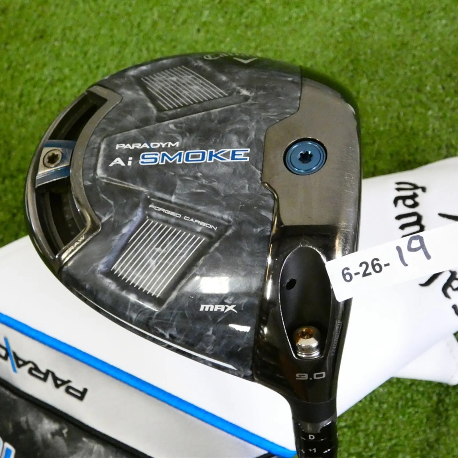 Callaway Paradym Ai Smoke Max 9.0* Driver Tensei AV 55 Stiff