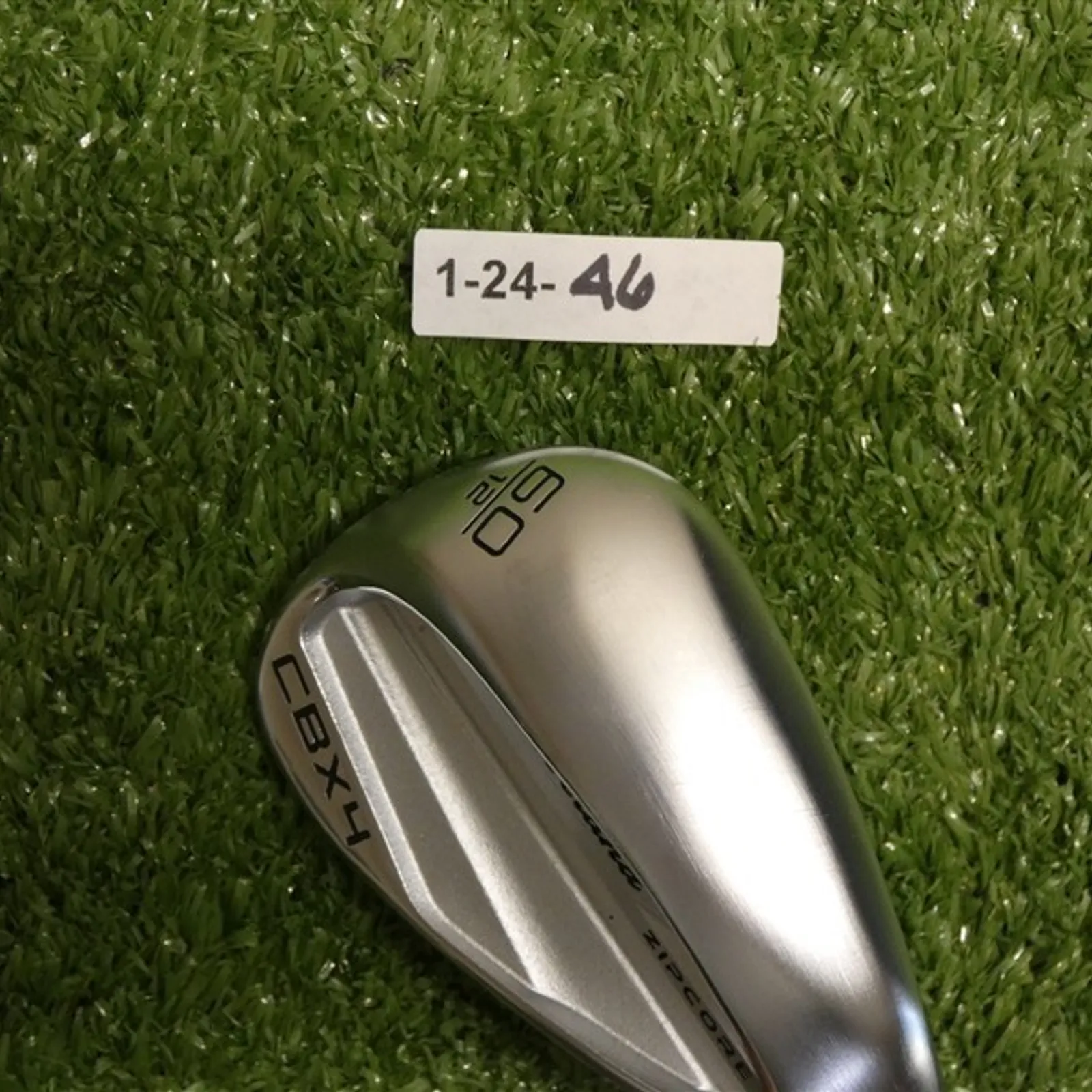 Cleveland CBX 4 ZipCore 60* 12* Lob Wedge KBS Hi-Rev 2.0 115 Steel New