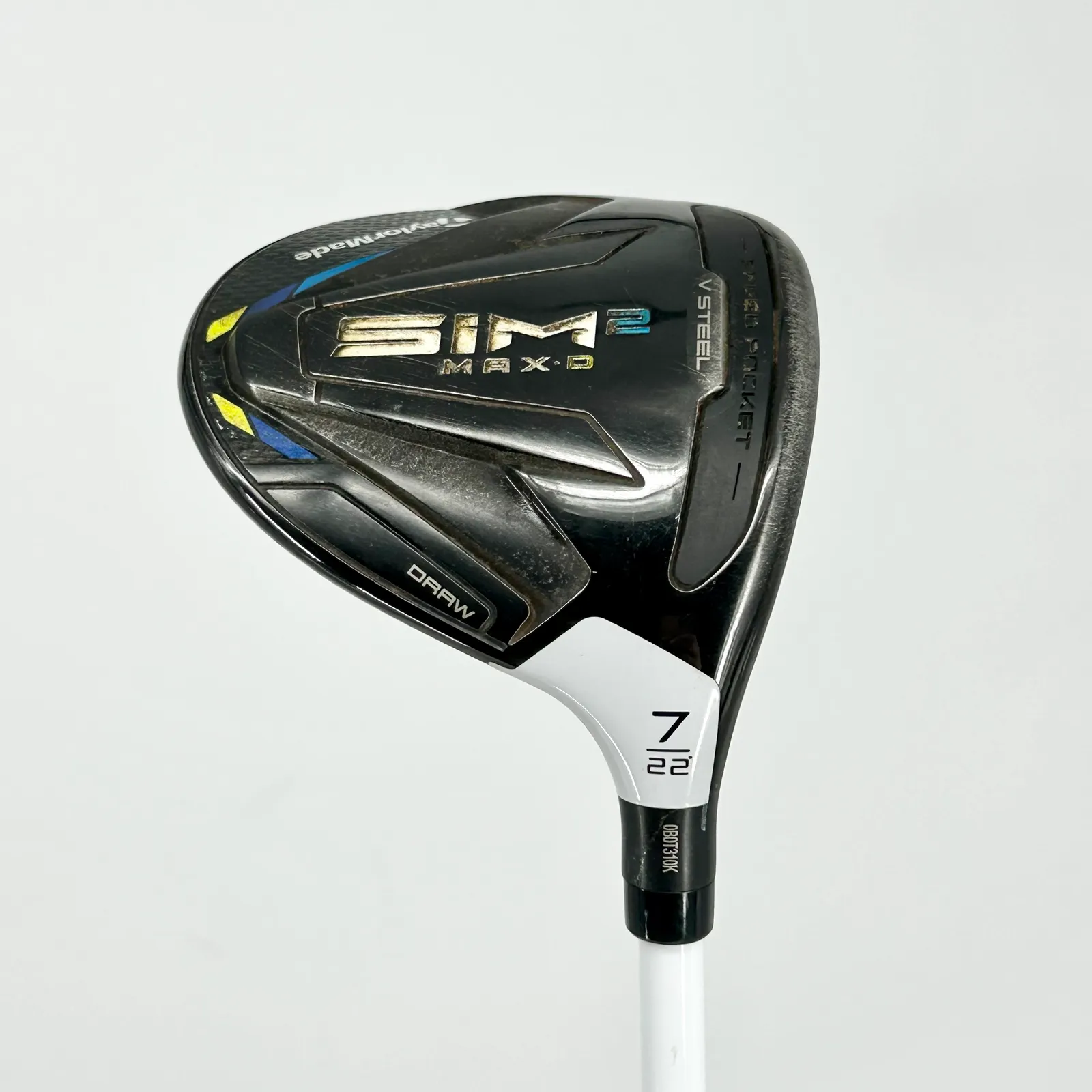 Taylormade Sim2 Max-D 7 Wood - AirSpeeder 45g R Flex - GP Z-Grip