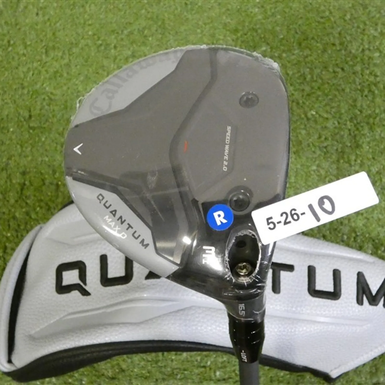 Callaway 2026 Quantum Max D 16.5* 3HL Wood Denali Silver 60g 5.5