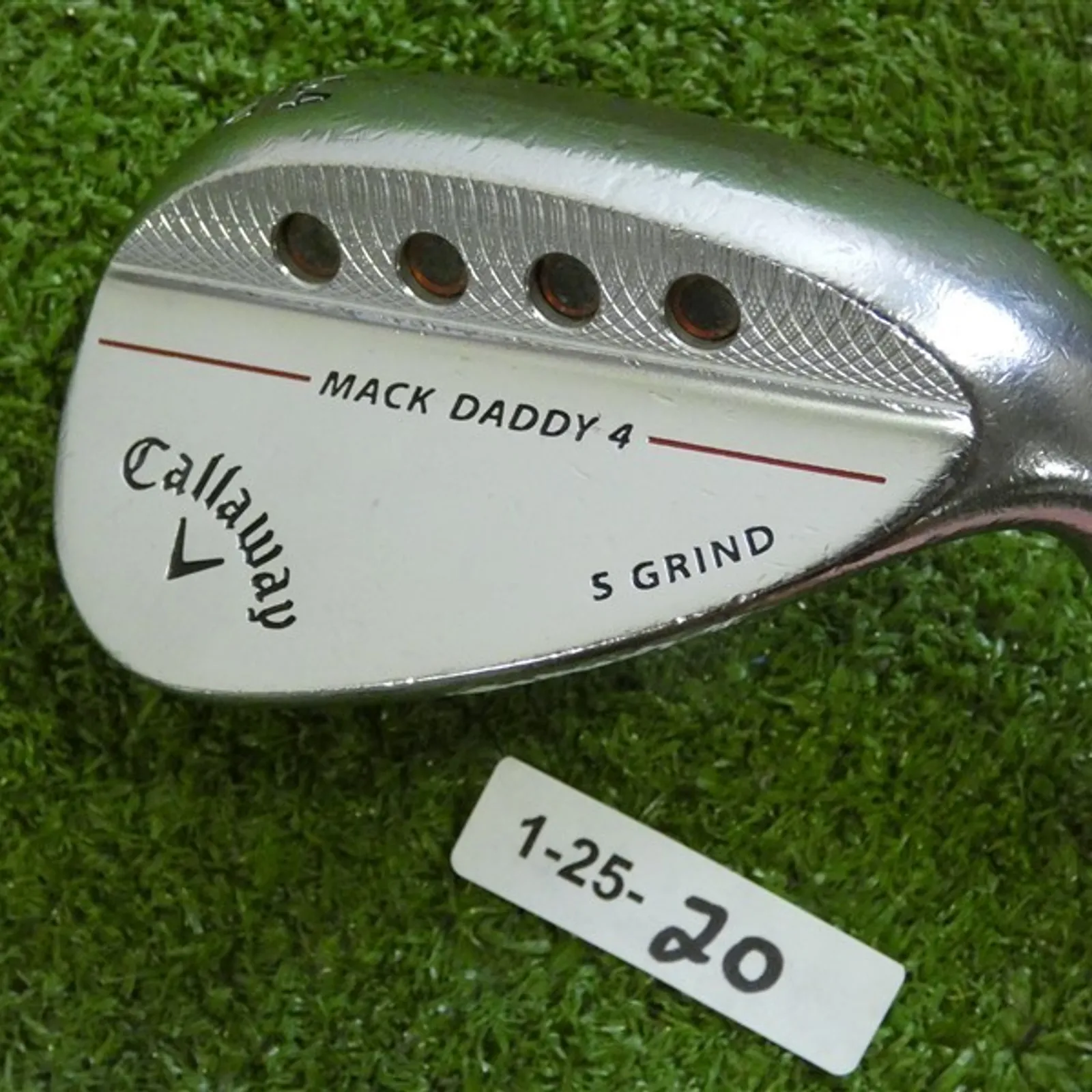 Callaway Mack Daddy 4 MD4 Chrome 54* 10* Sand Wedge S Grind DG