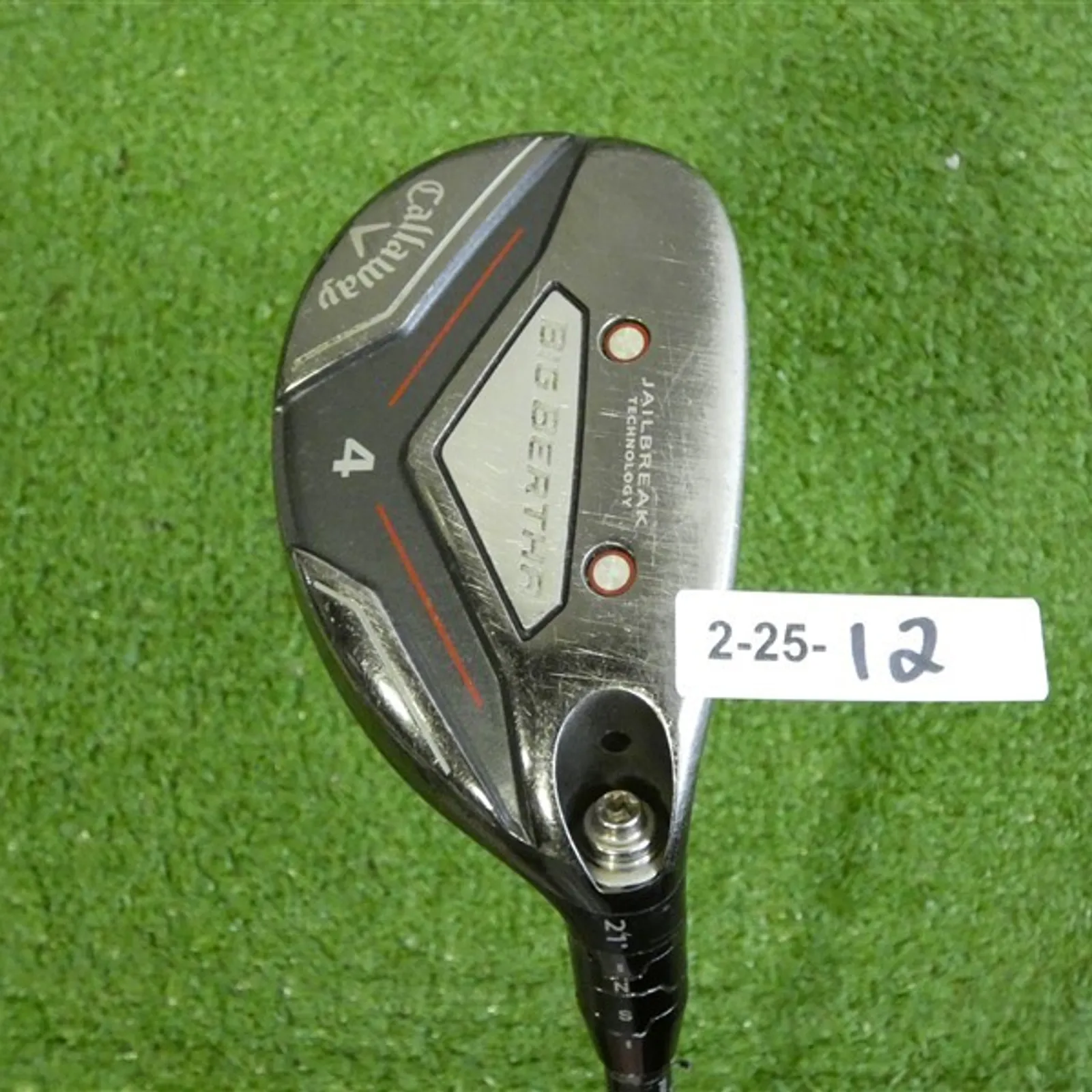Callaway Big Bertha 2019 21* 4 Hybrid Recoil ESX 460 F2 Senior