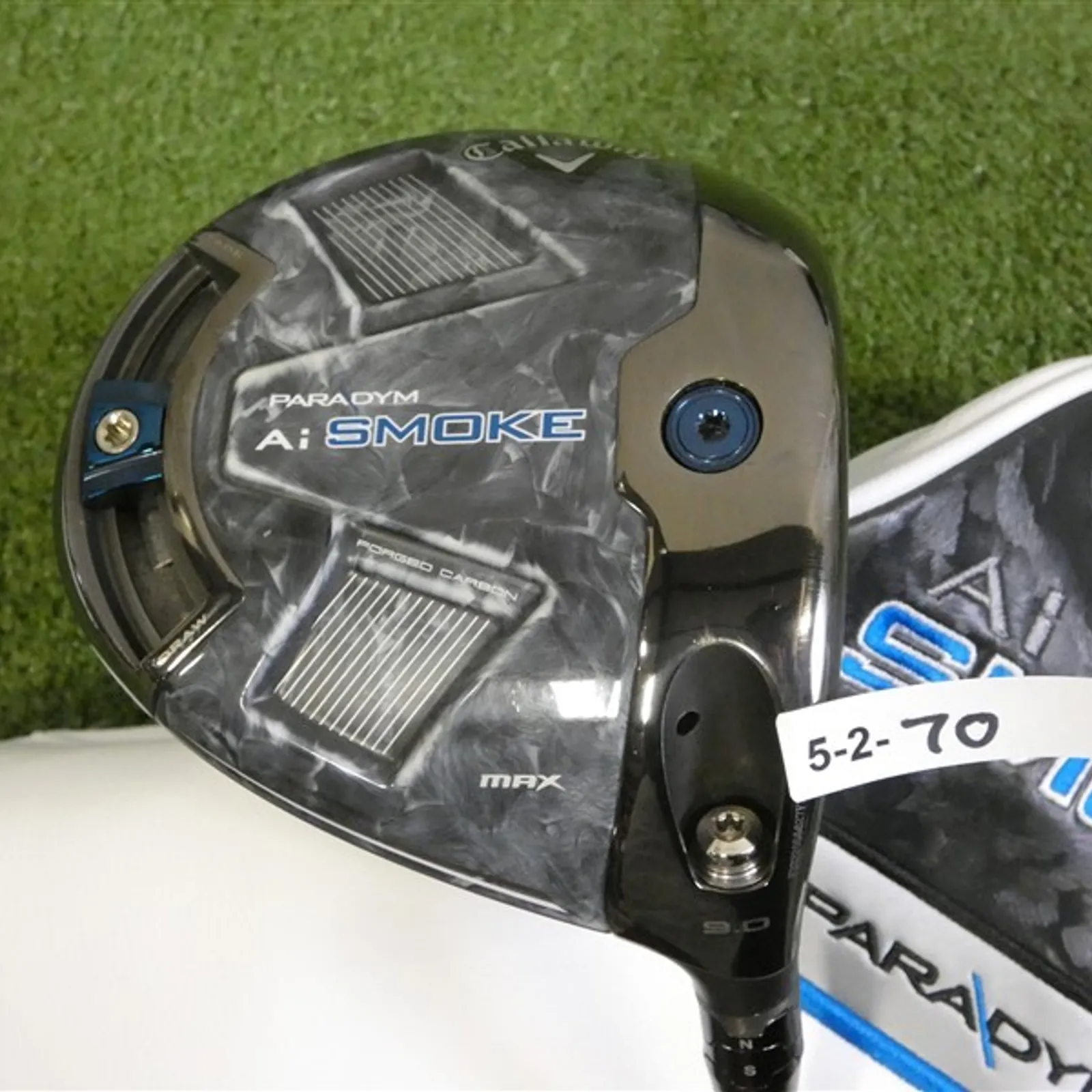 Callaway Paradym Ai Smoke Max 9.0* Driver HZRDUS Silver 60g 6.0