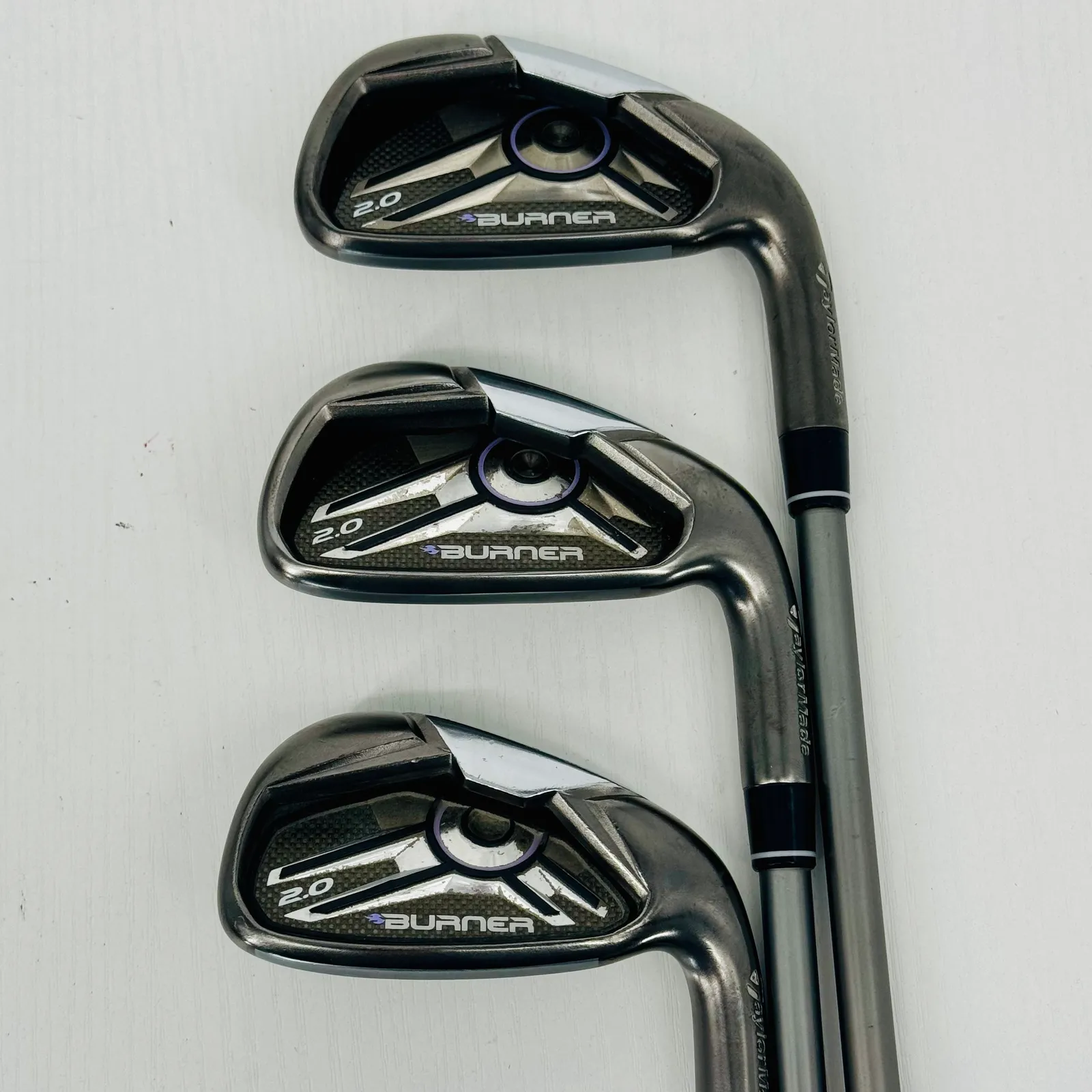 Taylormade Burner 2.0 6-PW, SW Iron Set - Stock 55g L Flex - GP