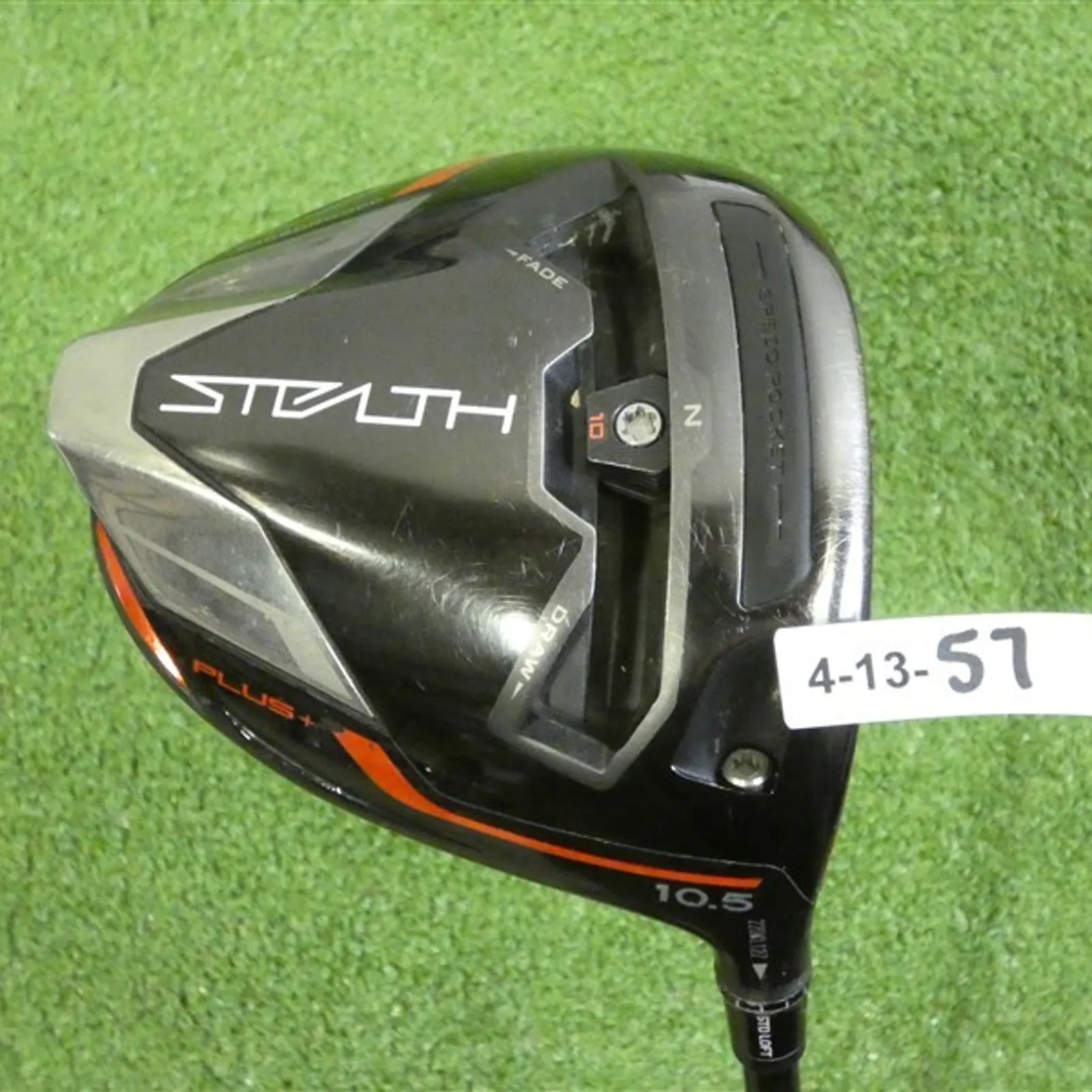 TaylorMade Stealth Plus 10.5* Driver HZRDUS Smoke RDX 60g 6.0
